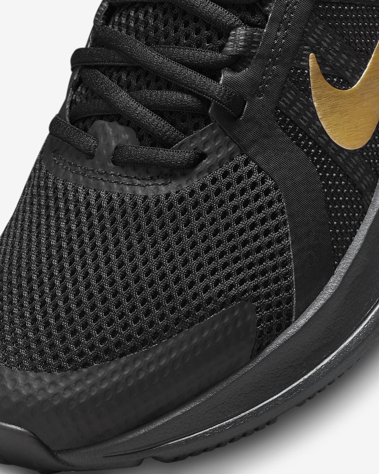 nike run swift men's black