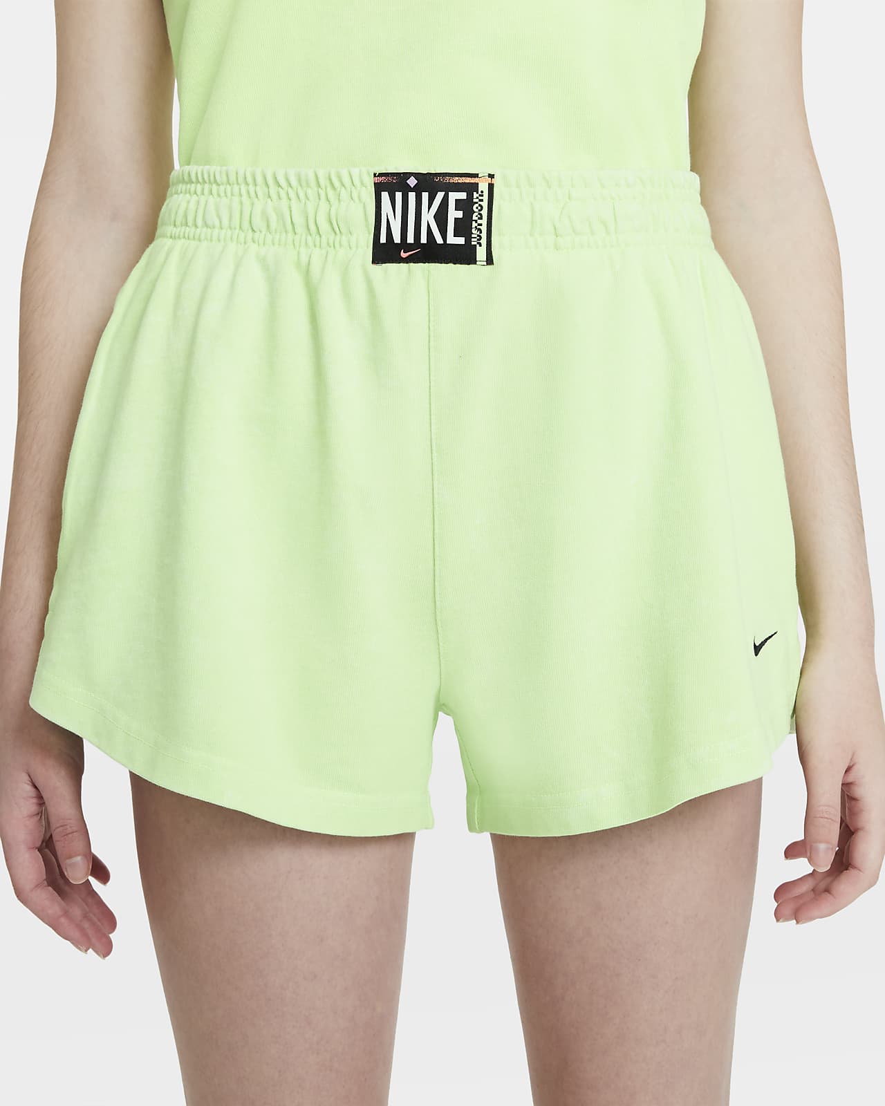 Green womens nike shorts Clearance
