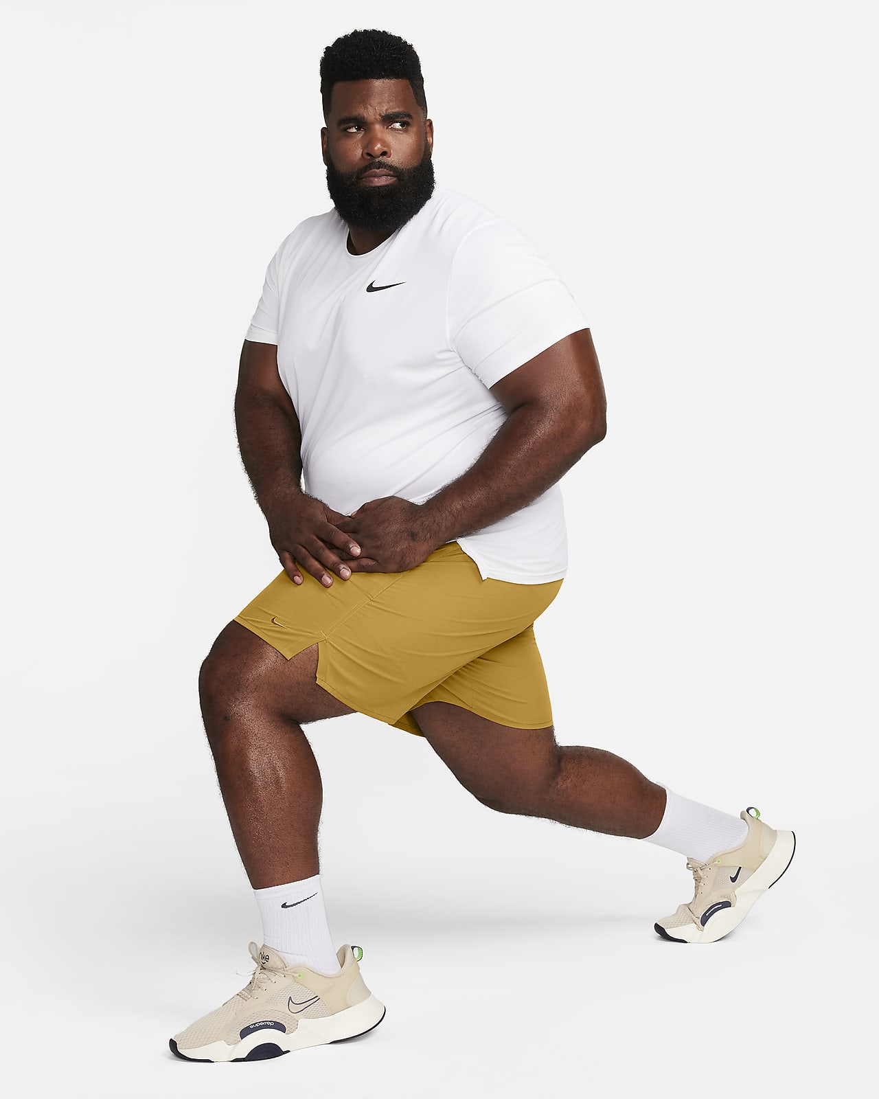 Nike hot sale double shorts