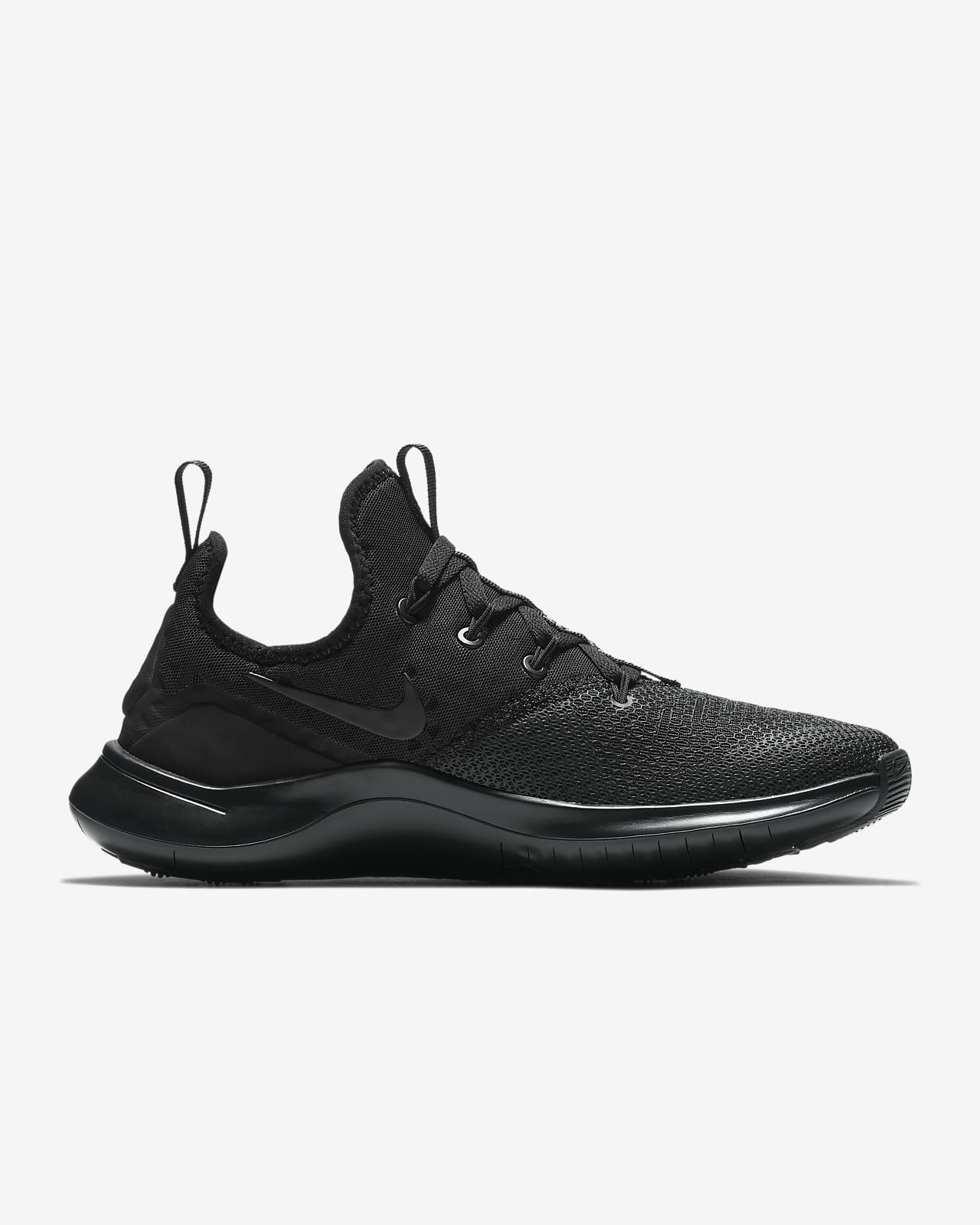 Nike Free TR 8 Training Shoes - Black/Black, Size 6.5