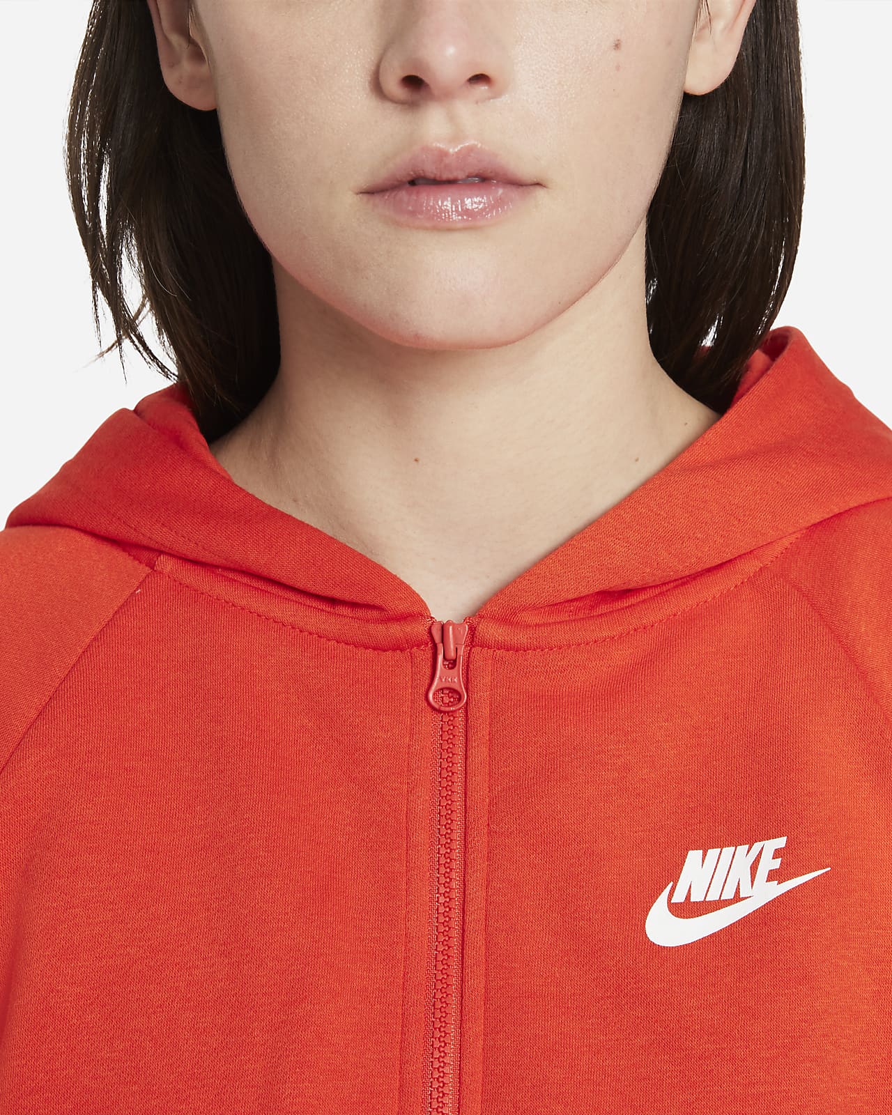 nike zip club hoodie