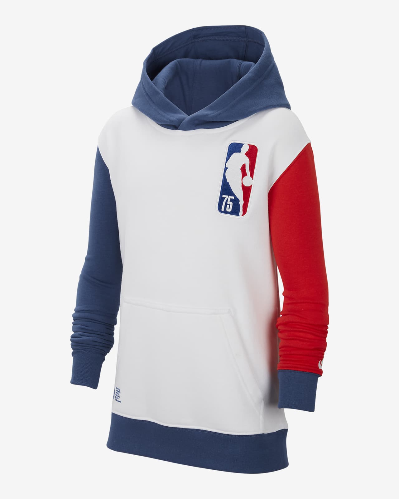 Felpa pullover in fleece con cappuccio Team 31 Courtside Nike NBA – Ragazzi