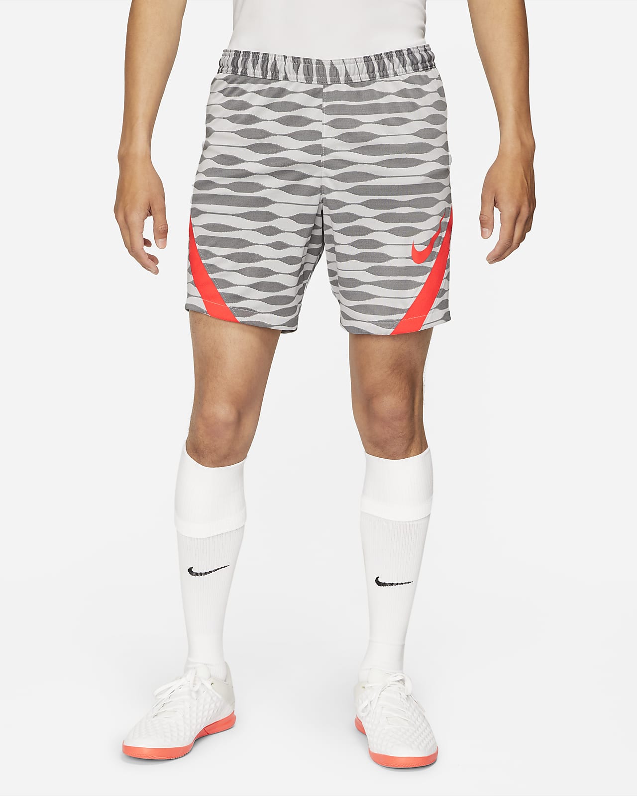 men's nike white soccer shorts
