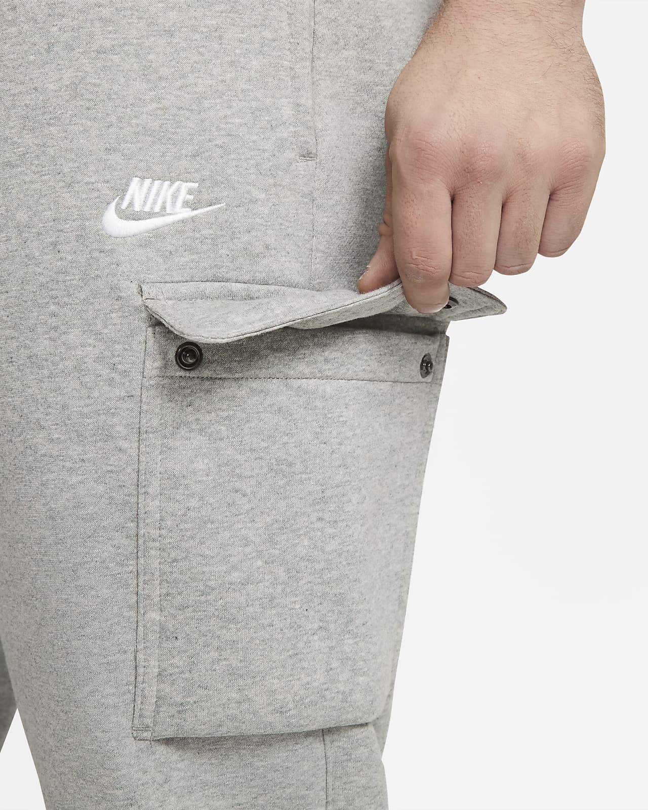 Nike Ropa Deportiva Club Lanza Pantalones de Carga Joggers Carbón Para  Hombre Ta