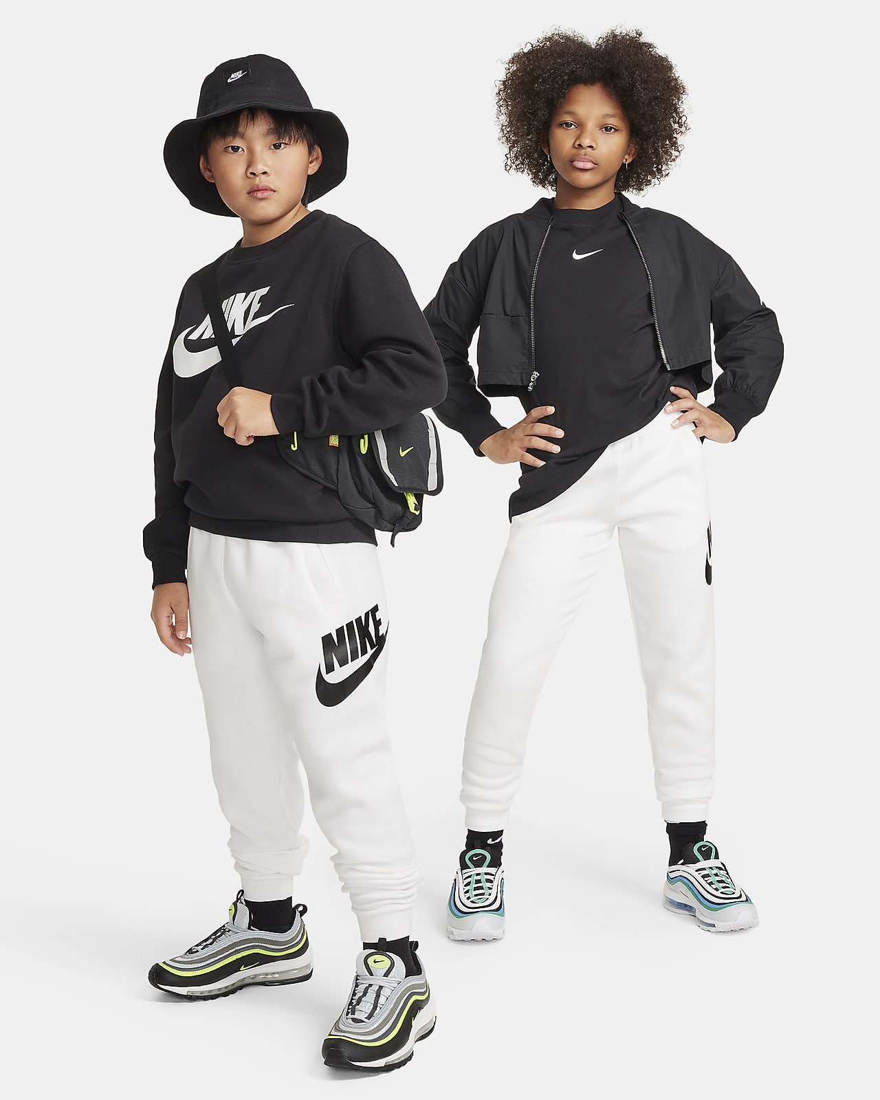 Big Joggers. Kids\' Fleece Nike Club