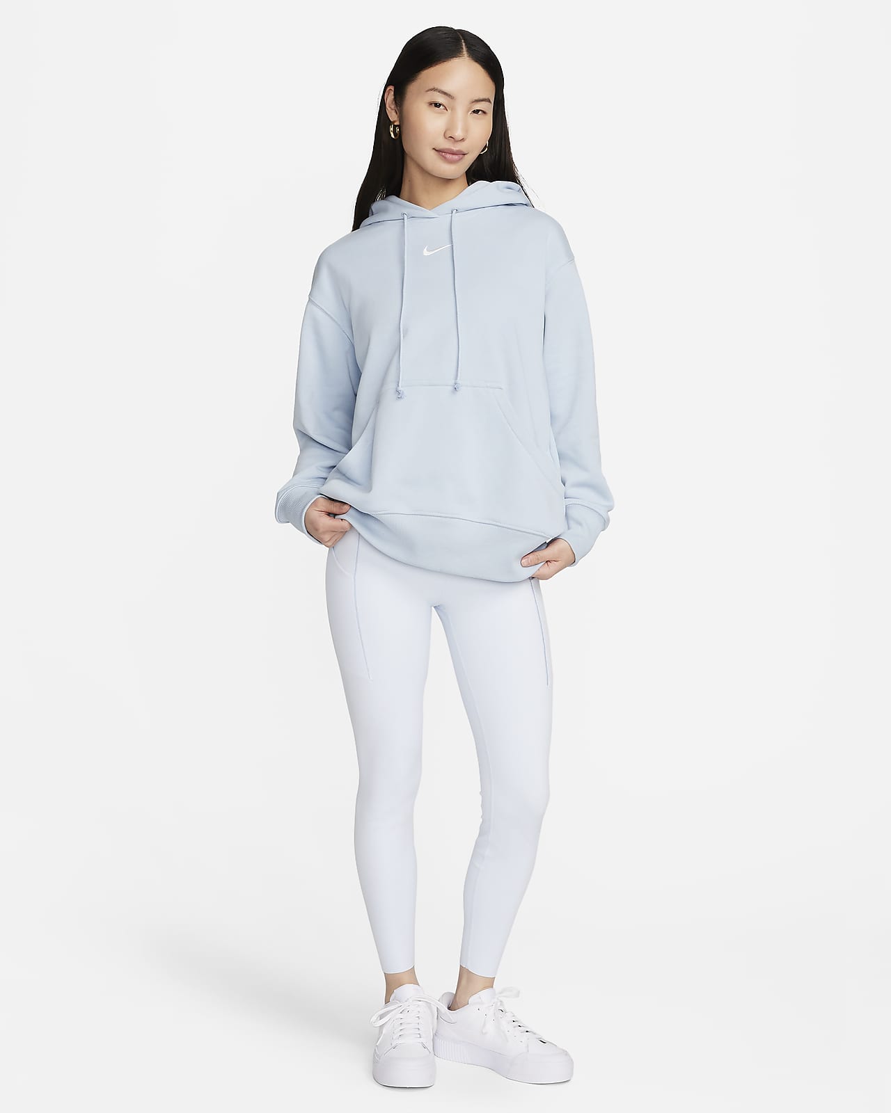 Baby blue deals hoodie nike