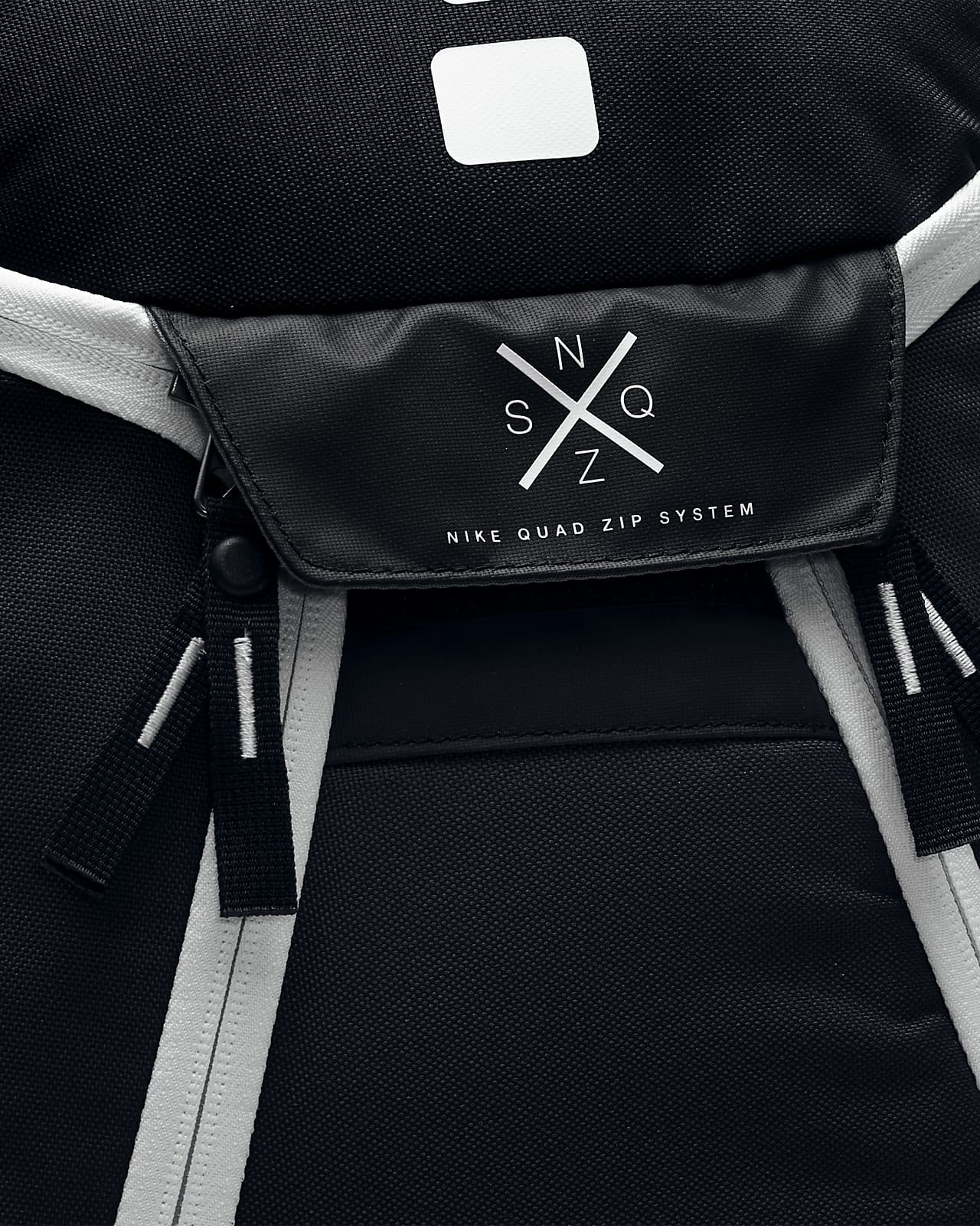 nike hoops elite max air team 2.0 backpack black and white