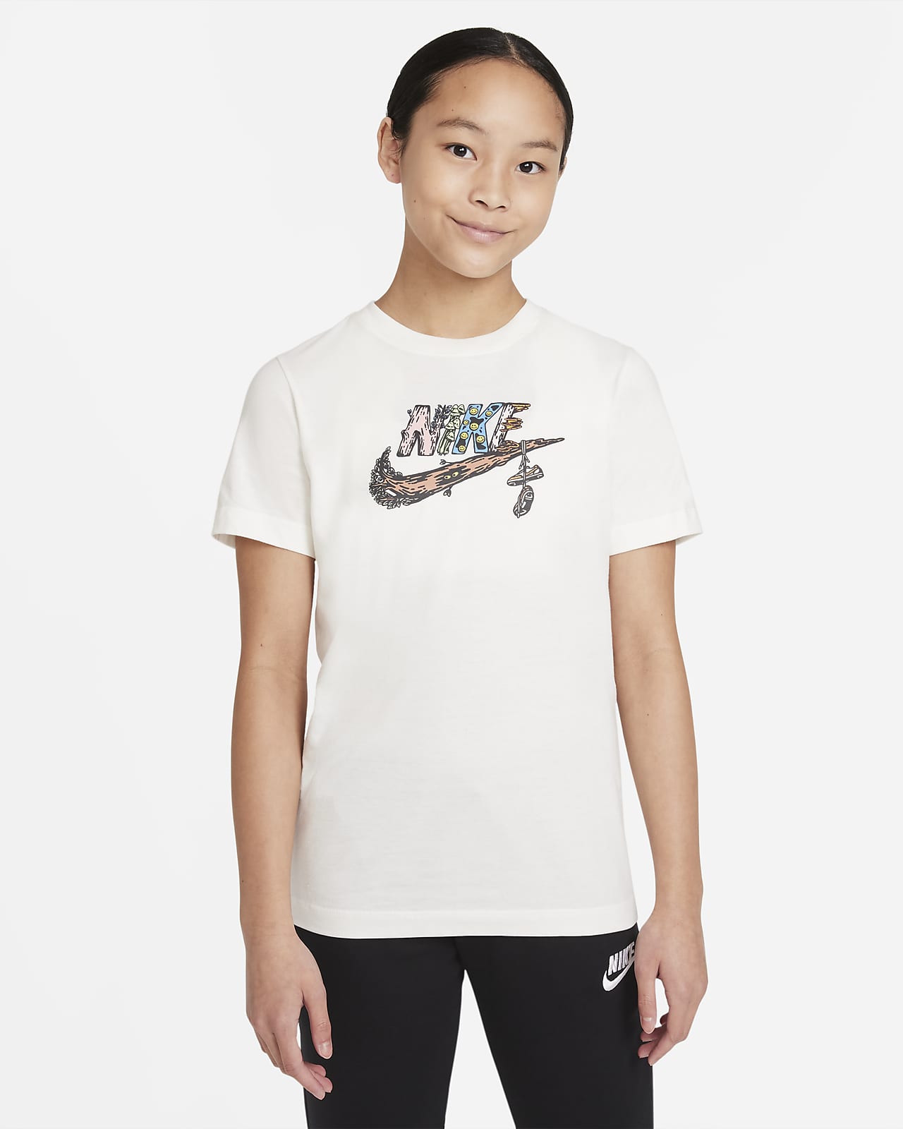 Nike Sportswear T-shirt voor kids. Nike BE