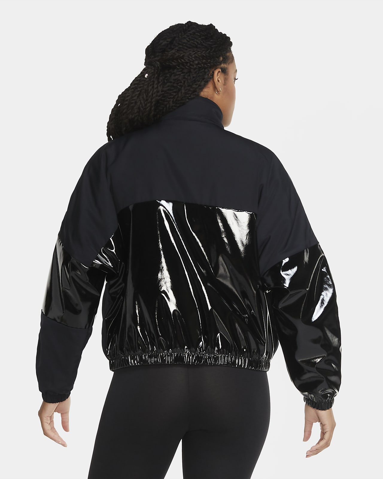 nike synthetic fill jacket black