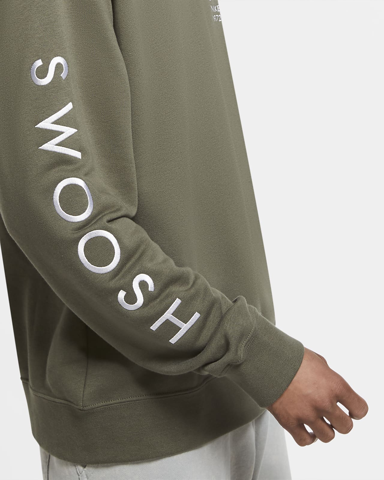nike sportswear men's swoosh crew