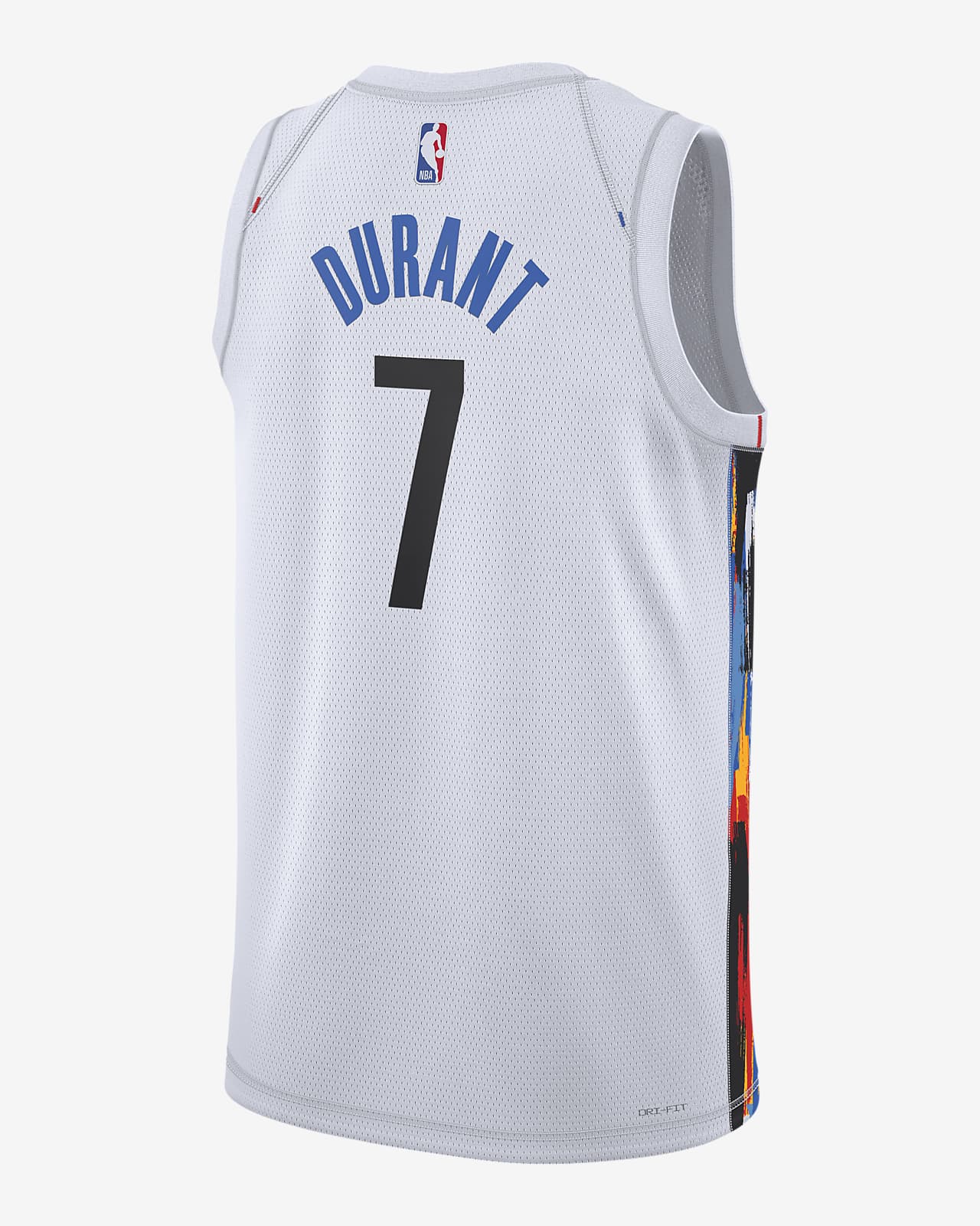 kevin durant retro nets jersey