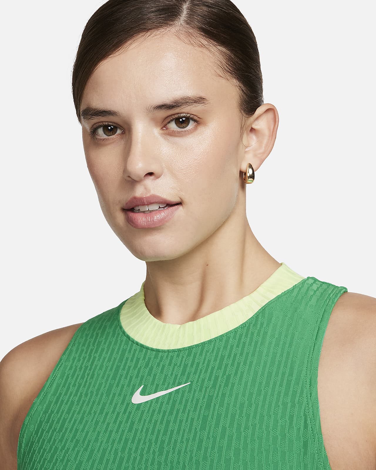 T-shirt court à manches longues Nike Dri-FIT Slam pour femme