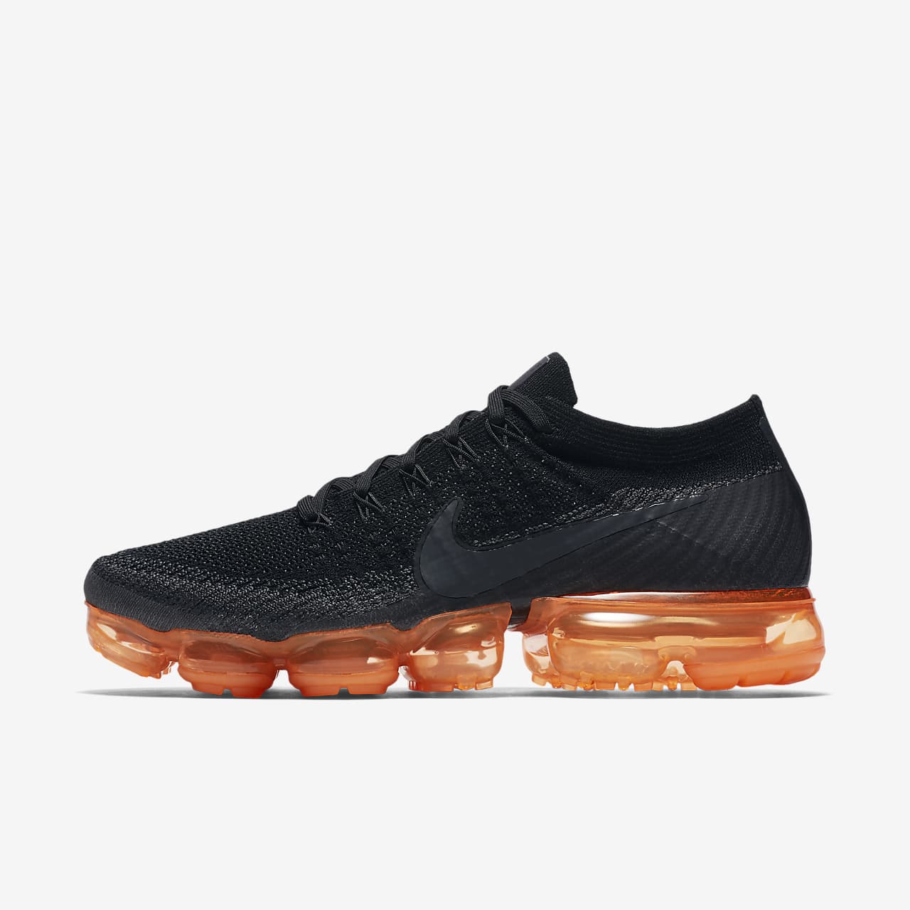 nike vapormax orange bottom