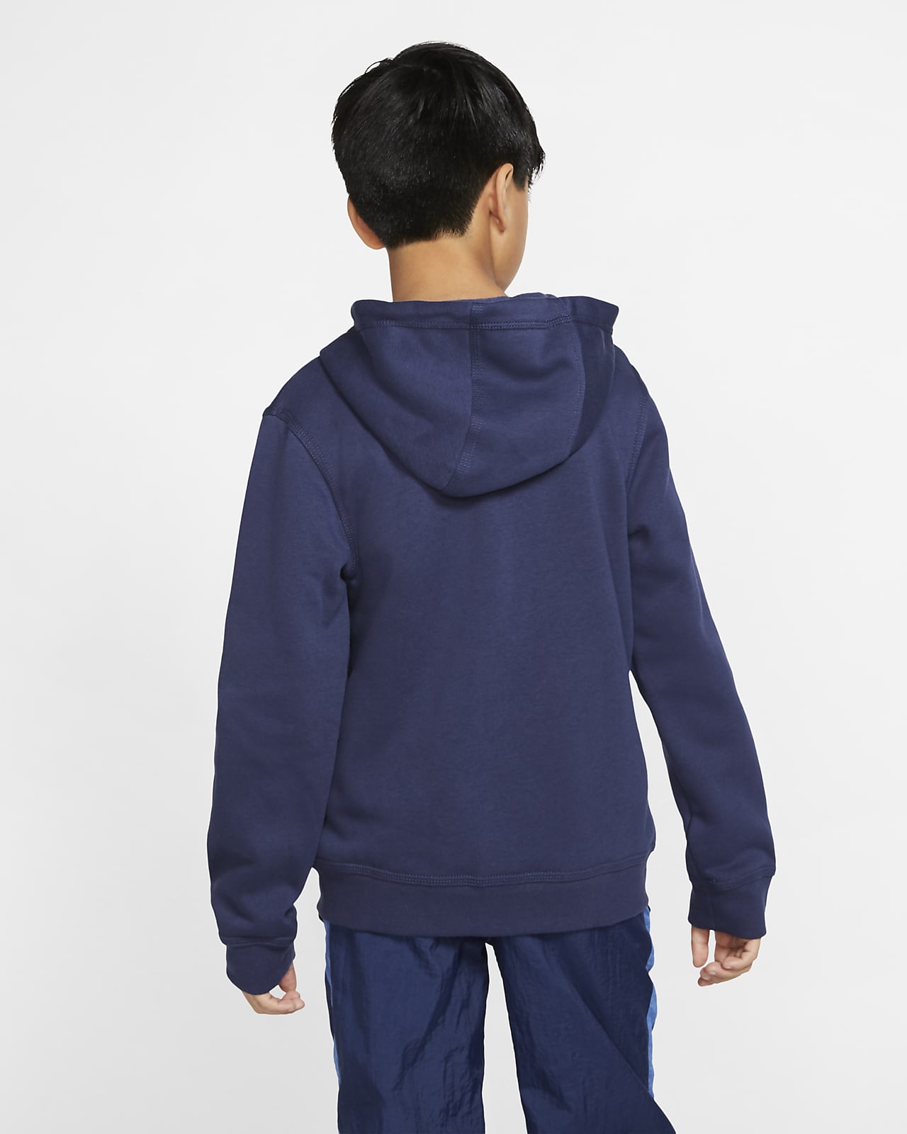 Auffüllen [sofortige Lieferung] Nike Sportswear Club Hoodie mit DE für Nike durchgehendem ältere Reißverschluss Kinder
