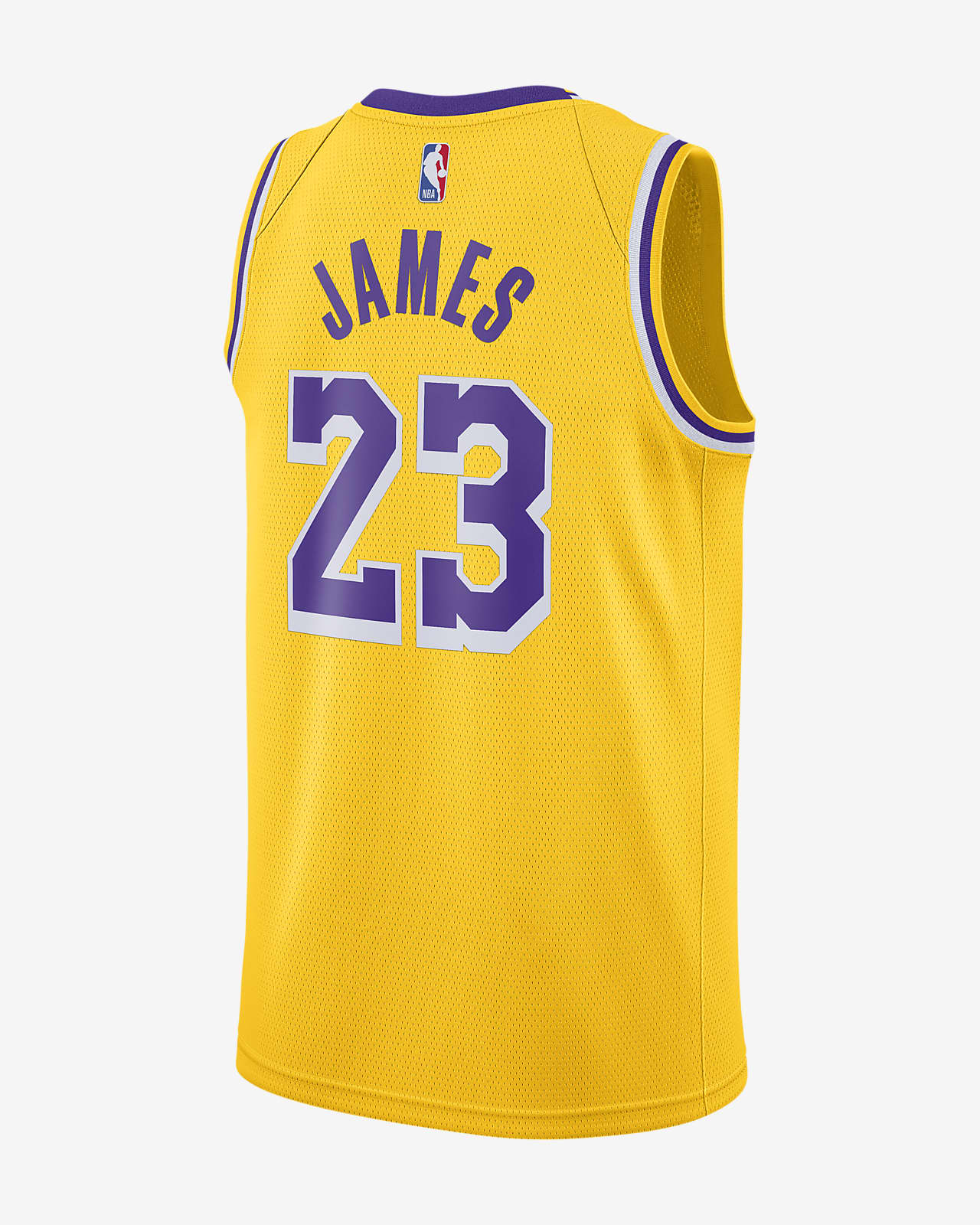 Camiseta Nike NBA Swingman LeBron James Lakers Icon Edition. Nike.com