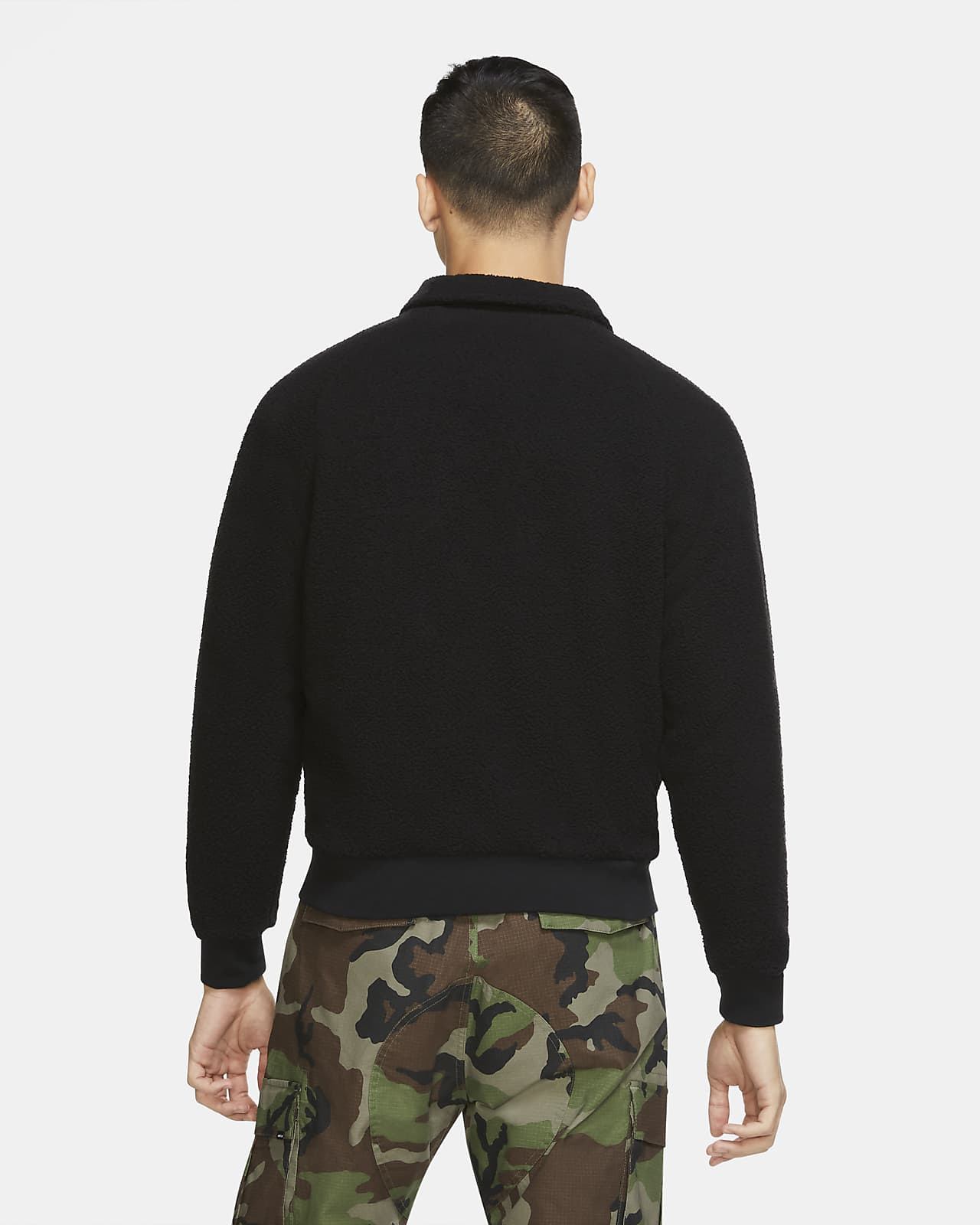 mens nike sherpa jacket