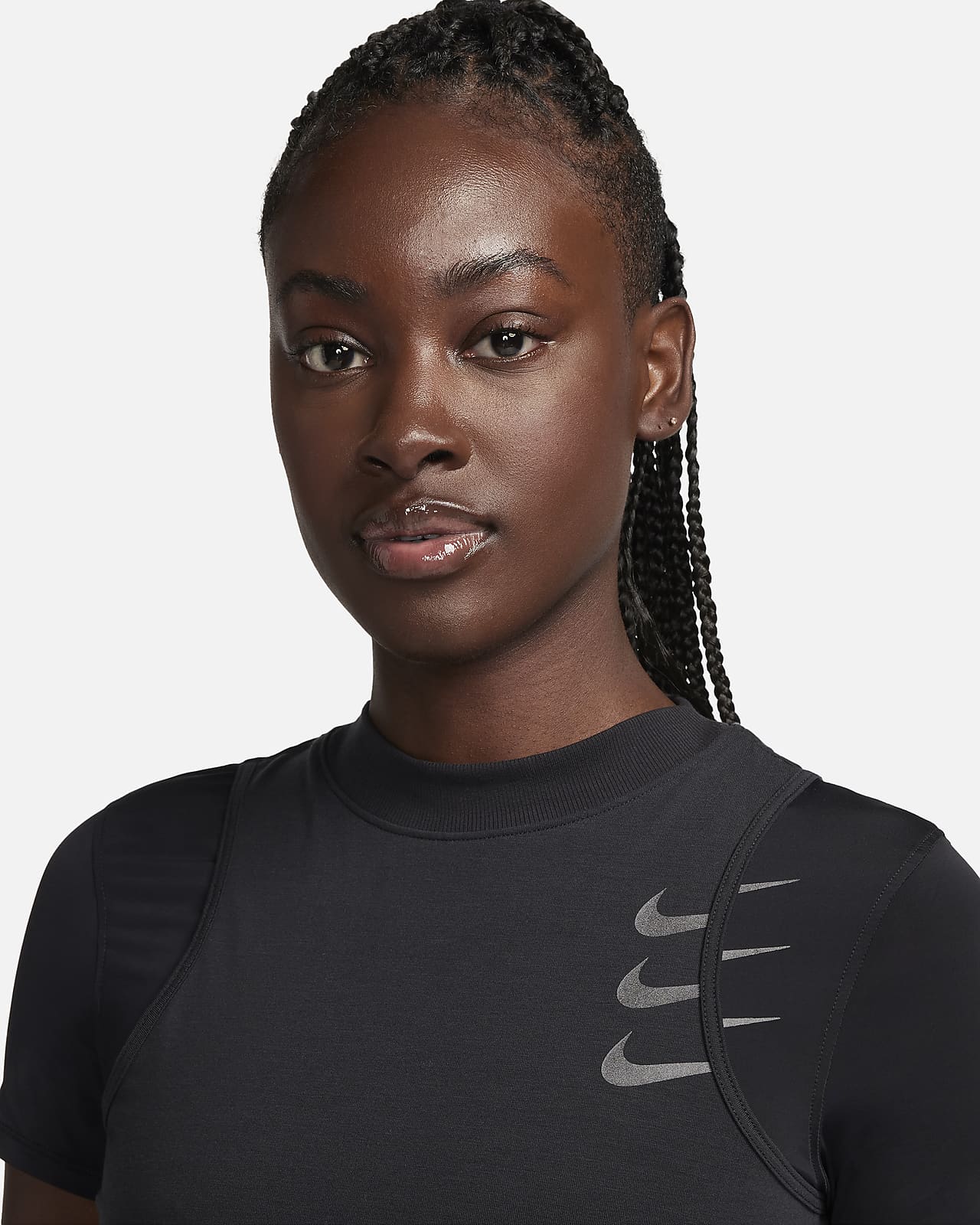 Nike Dri-FIT ADV Running Division Women's Short-Sleeve Running Top. Nike LU