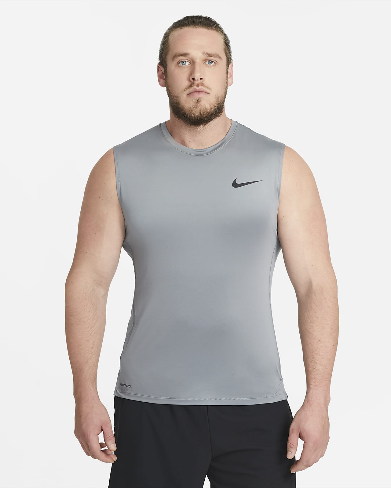 nike men's sleeveless compression shirt