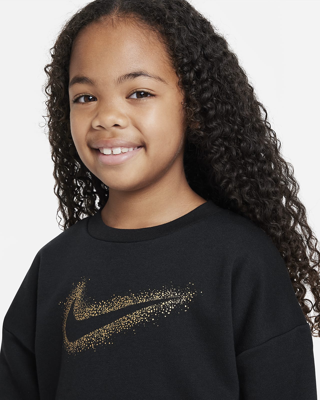 Nike Fleece Crew and Leggings Set Younger Kids' Set. Nike SI