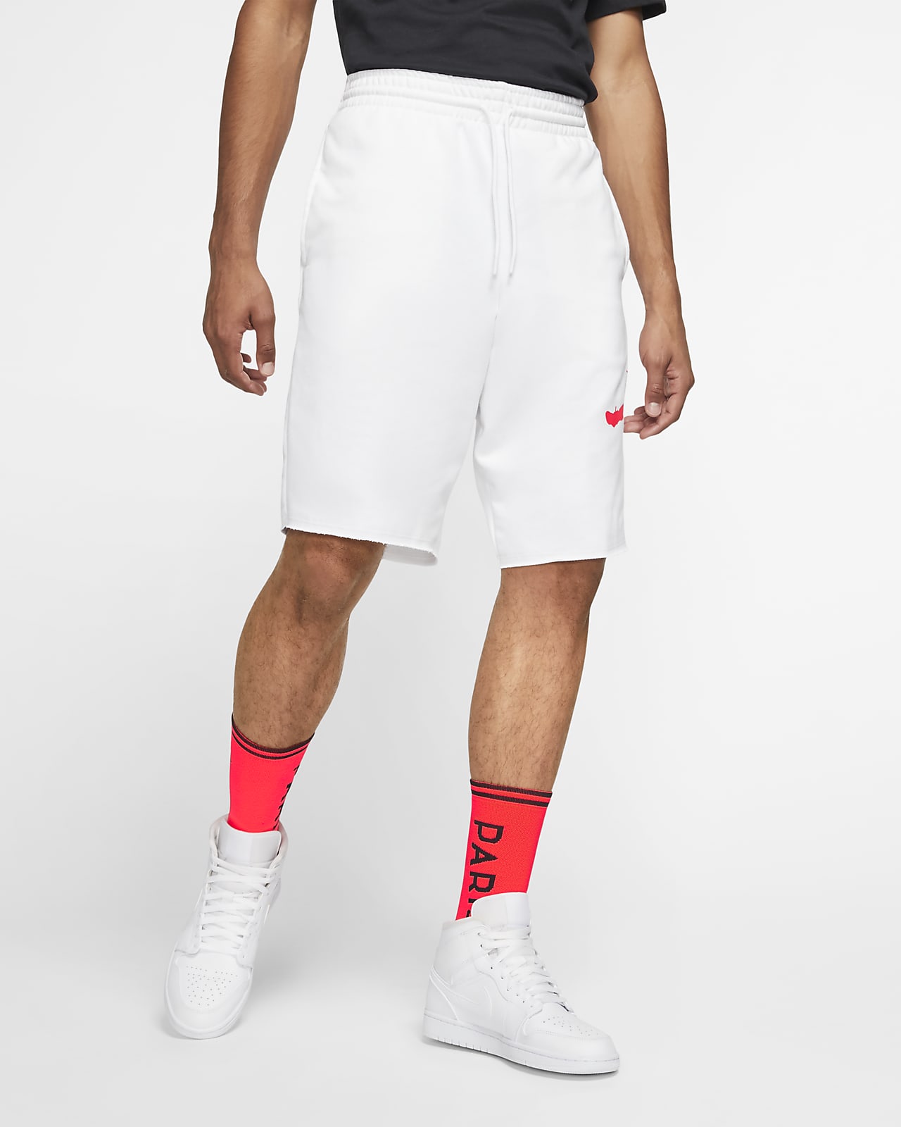 jordan men's jumpman logo fleece basketball shorts