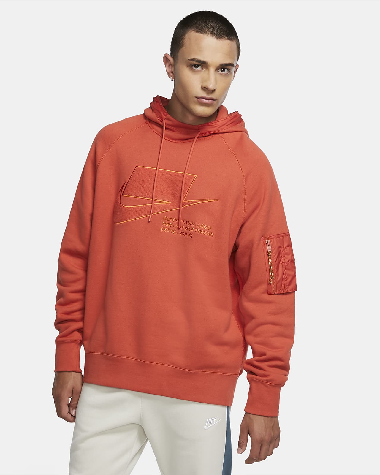 nike block of orange