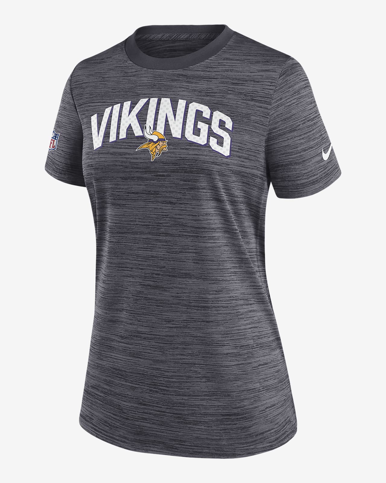 Playera para mujer Nike Dri-FIT Sideline Velocity Lockup (NFL Minnesota  Vikings). Nike.com