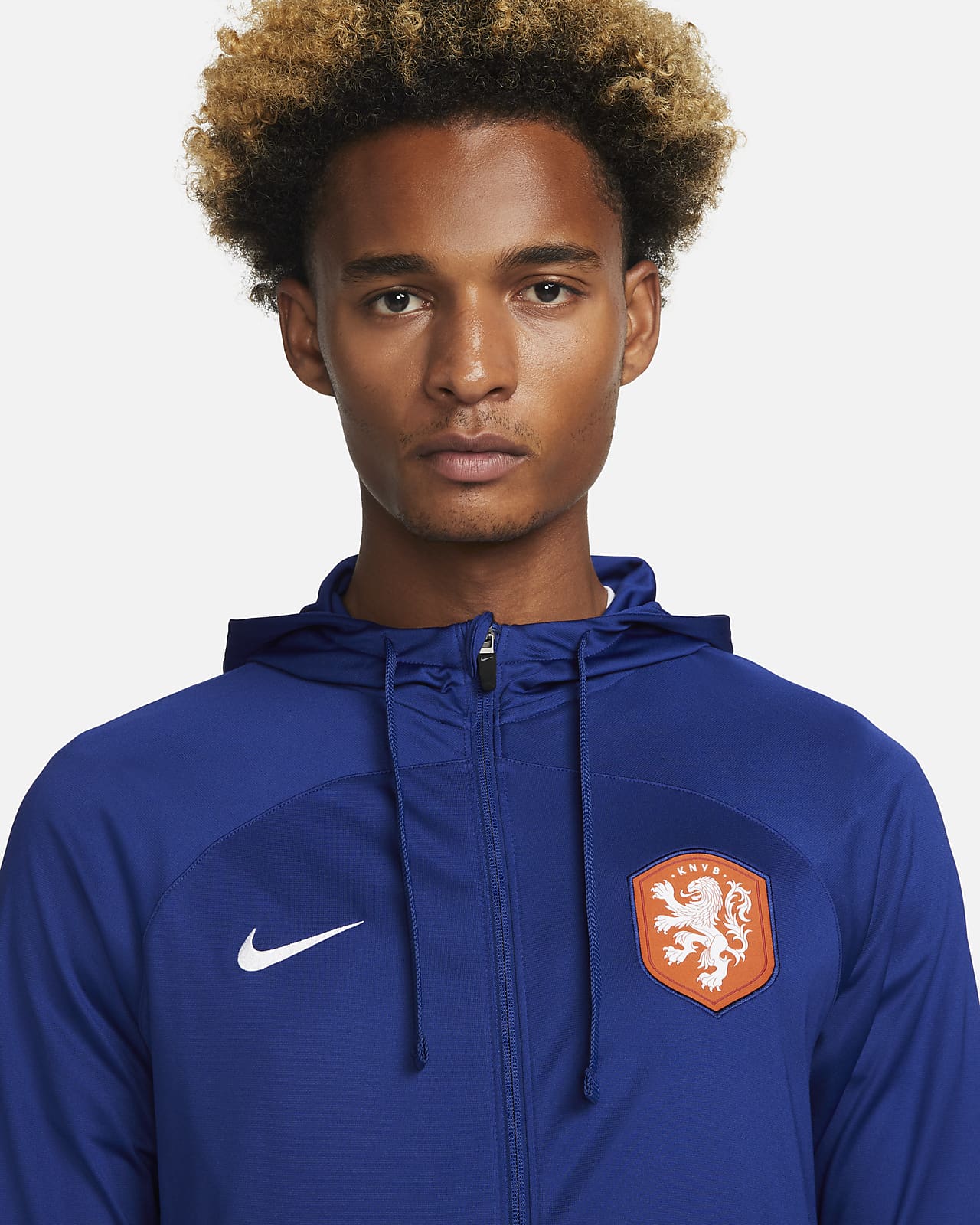 Netherlands Strike Men S Nike Dri Fit Hooded Football Tracksuit Nike Ie