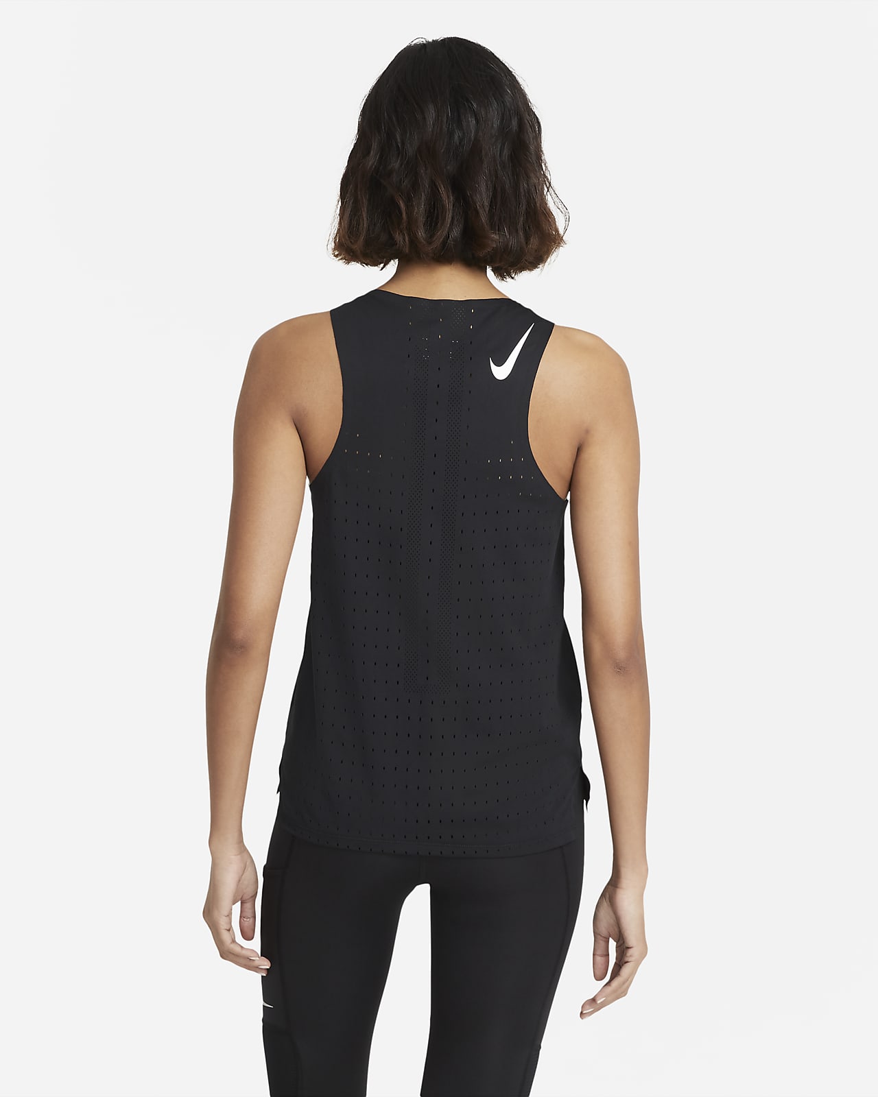 Nike AeroSwift Hardloopsinglet voor dames. Nike NL