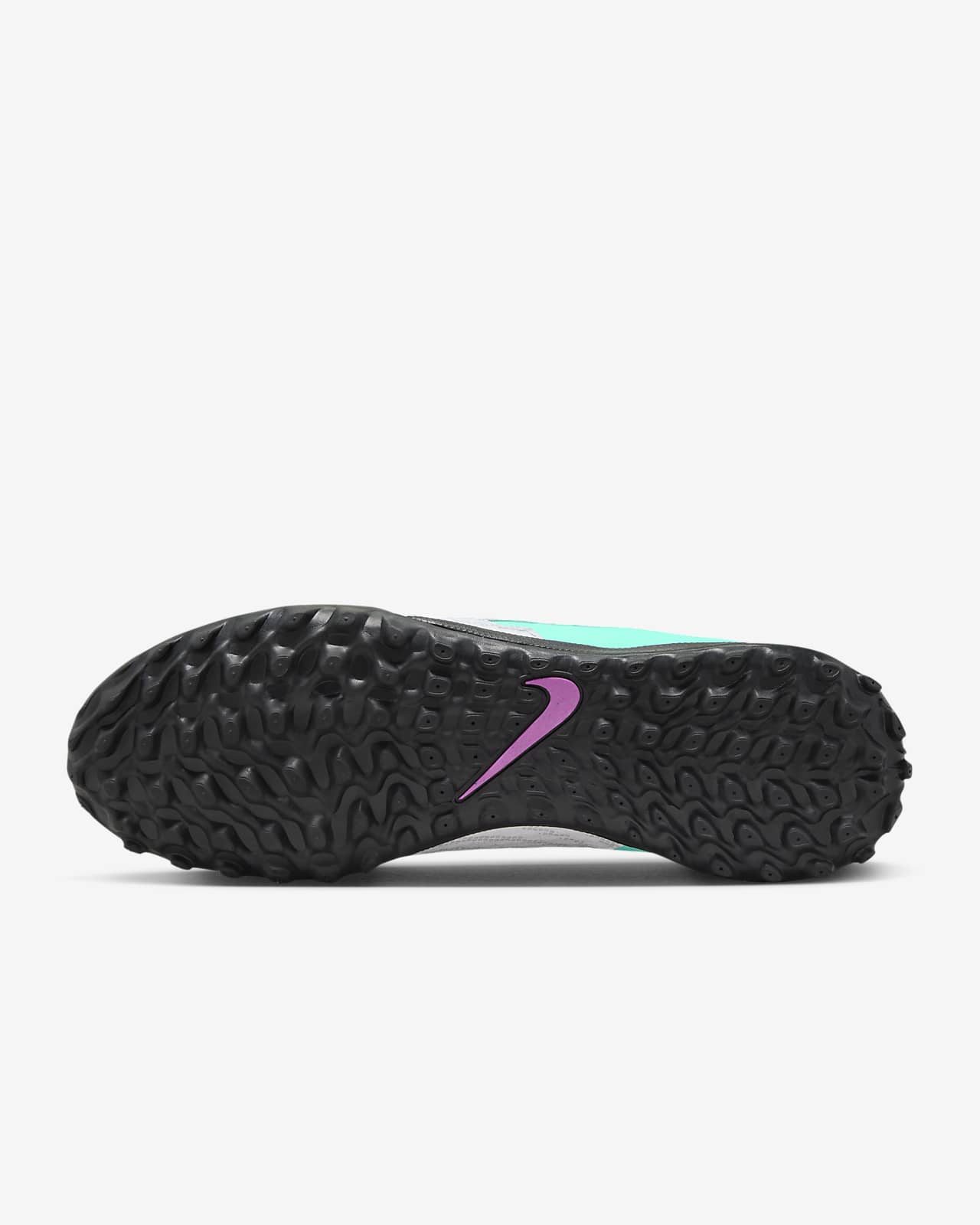 Zapatillas deportivas Nike Performance Hombre  ACADEMY CR7 TF - Botas de fútbol  multitacos white/black/pure platinum - Education Lamp