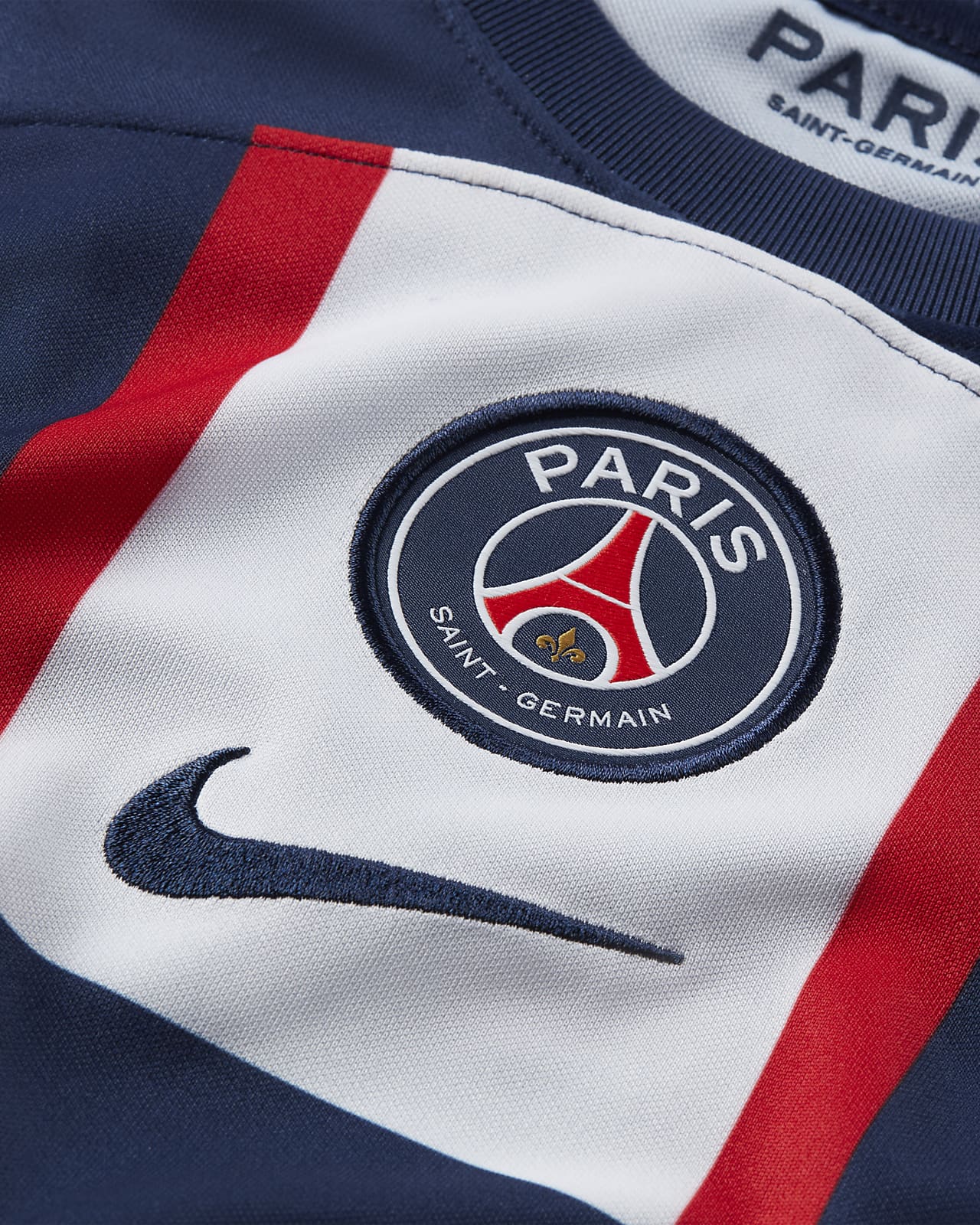 Primera equipación Stadium Paris Saint-Germain 2022/23 Camiseta fútbol Nike Dri-FIT - Niño/a. Nike ES