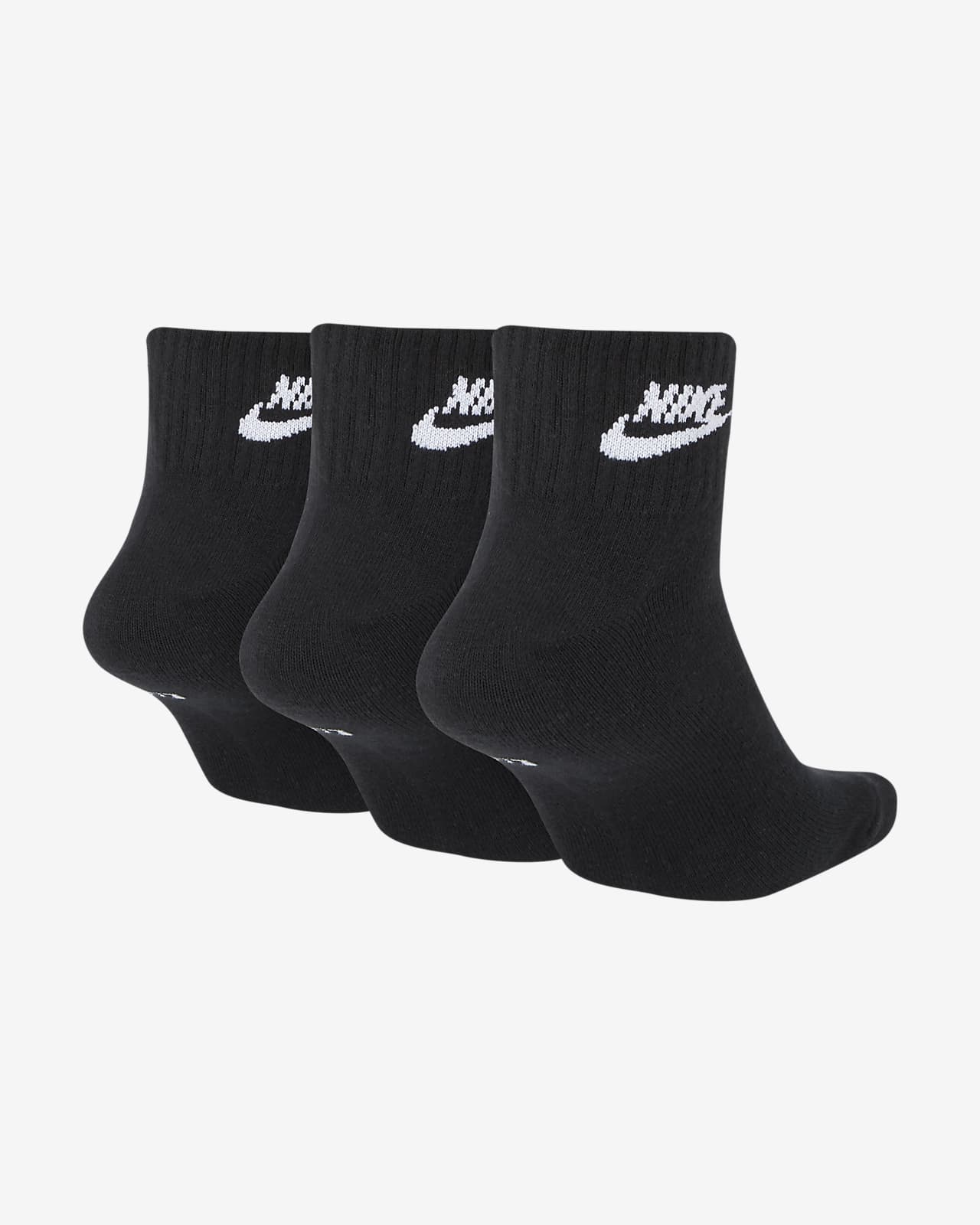 Носки до щиколотки Nike Everyday Essential (3 пары). Nike RU