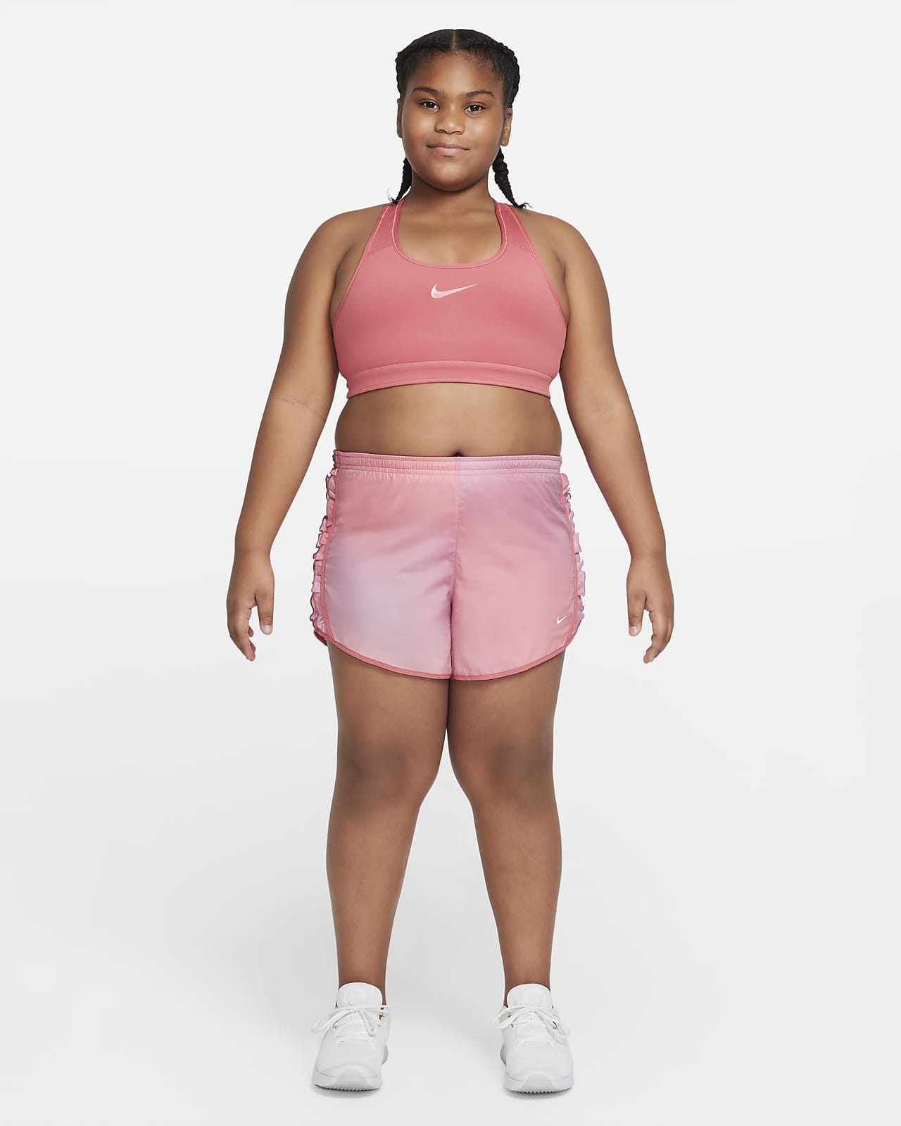 Nike Dri-FIT Tempo Big Kids' (Girls') Training Shorts (Extended Size)