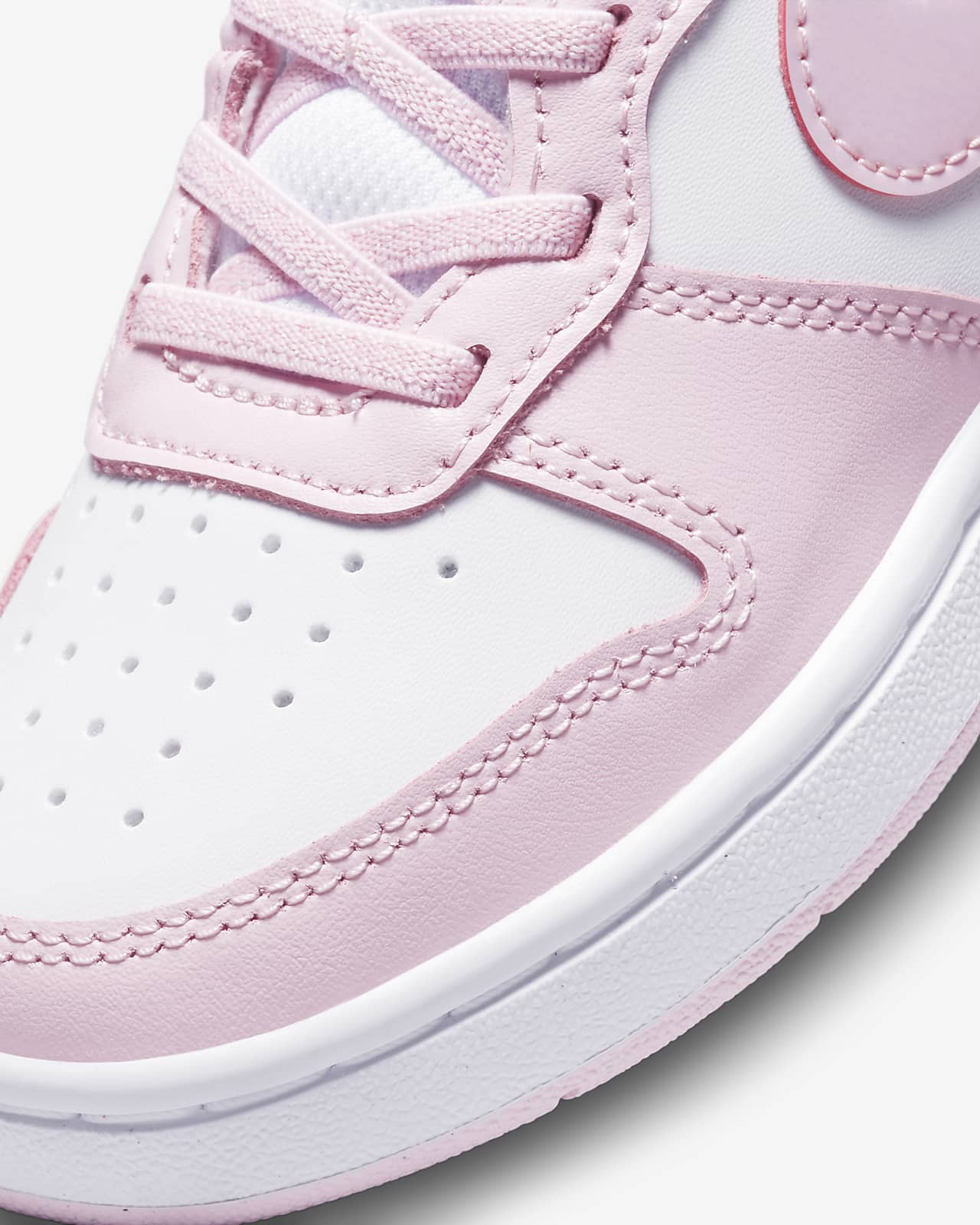 nike court borough low 2 gs pink