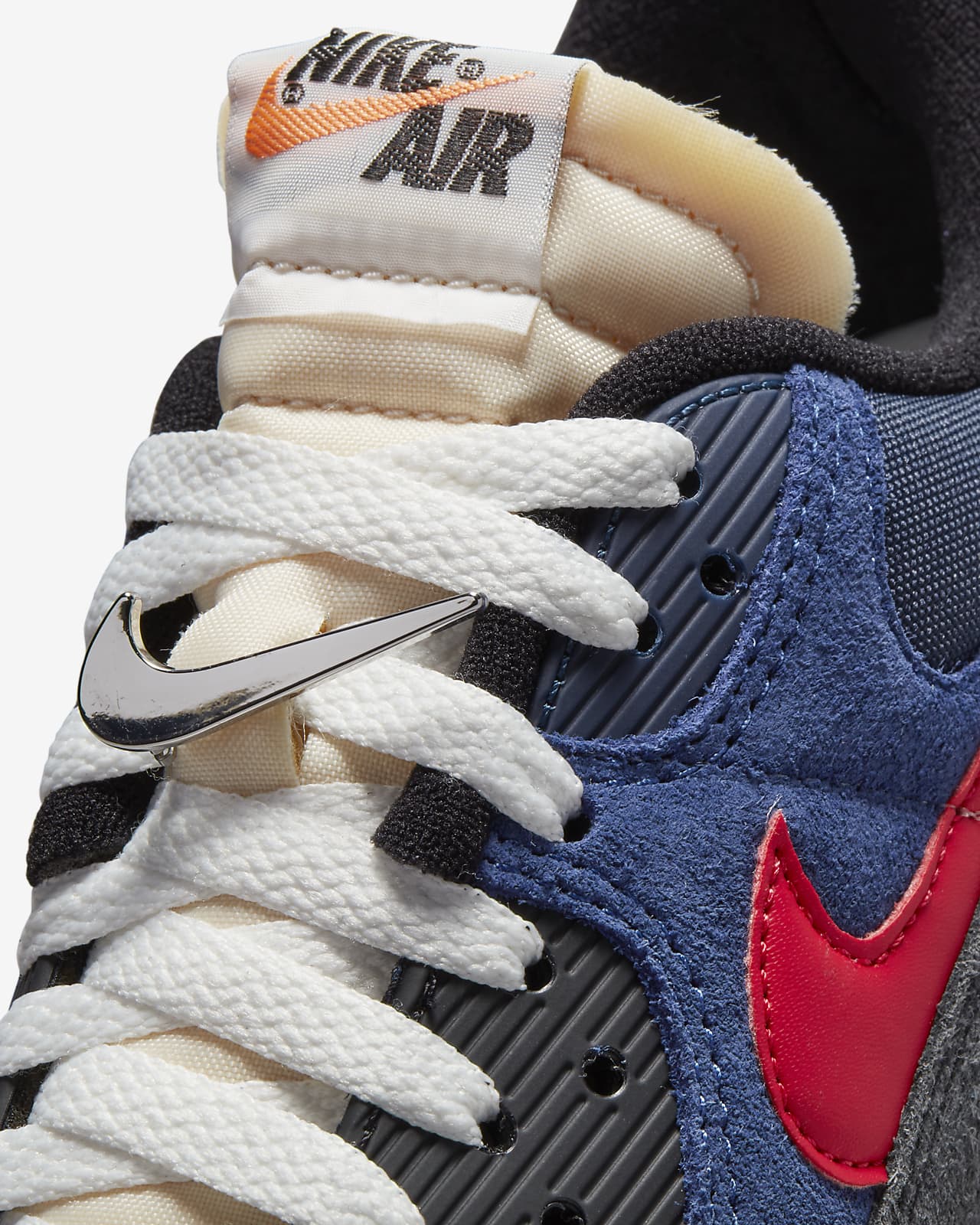 Latest Nike Air Max 90 Paris White Navy Red 2022 For Sale DJ5414 - nike sb  releases july 2012 calendar 2017 free - 100