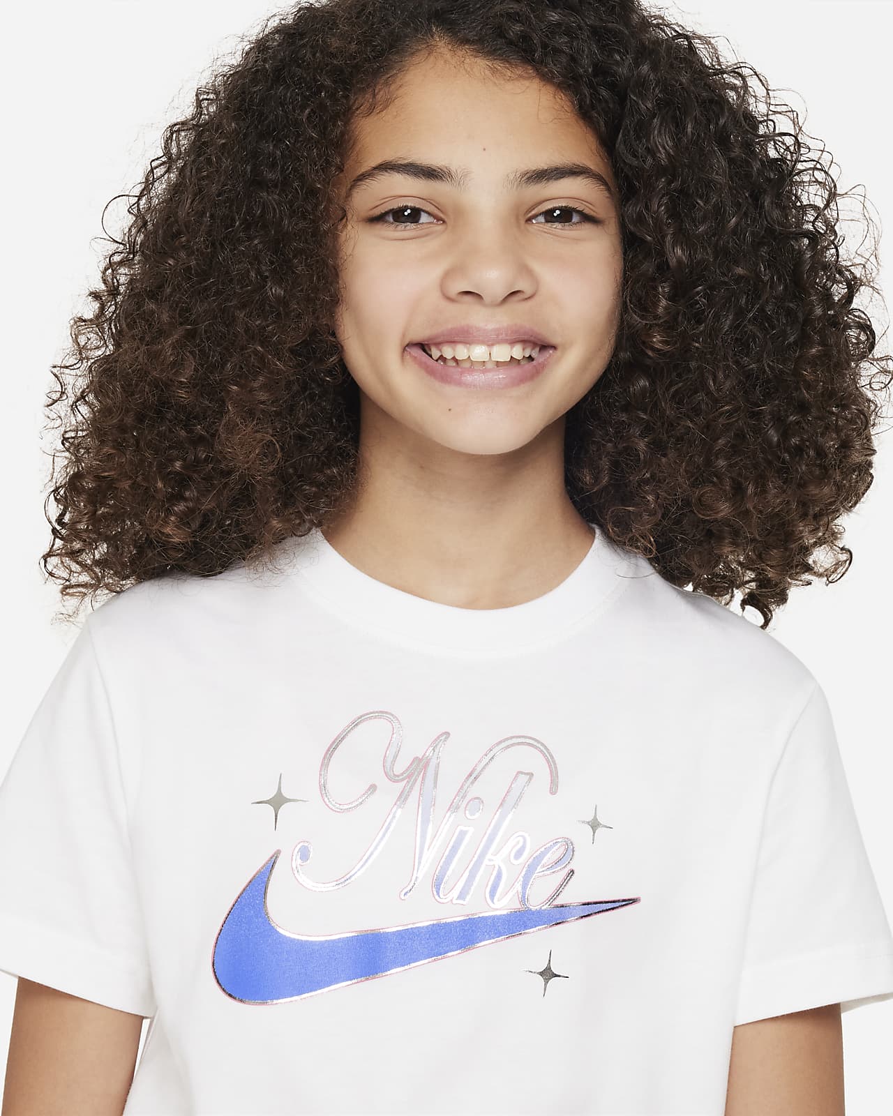 Nike Sportswear Older Kids' (Girls') T-Shirt. Nike DK