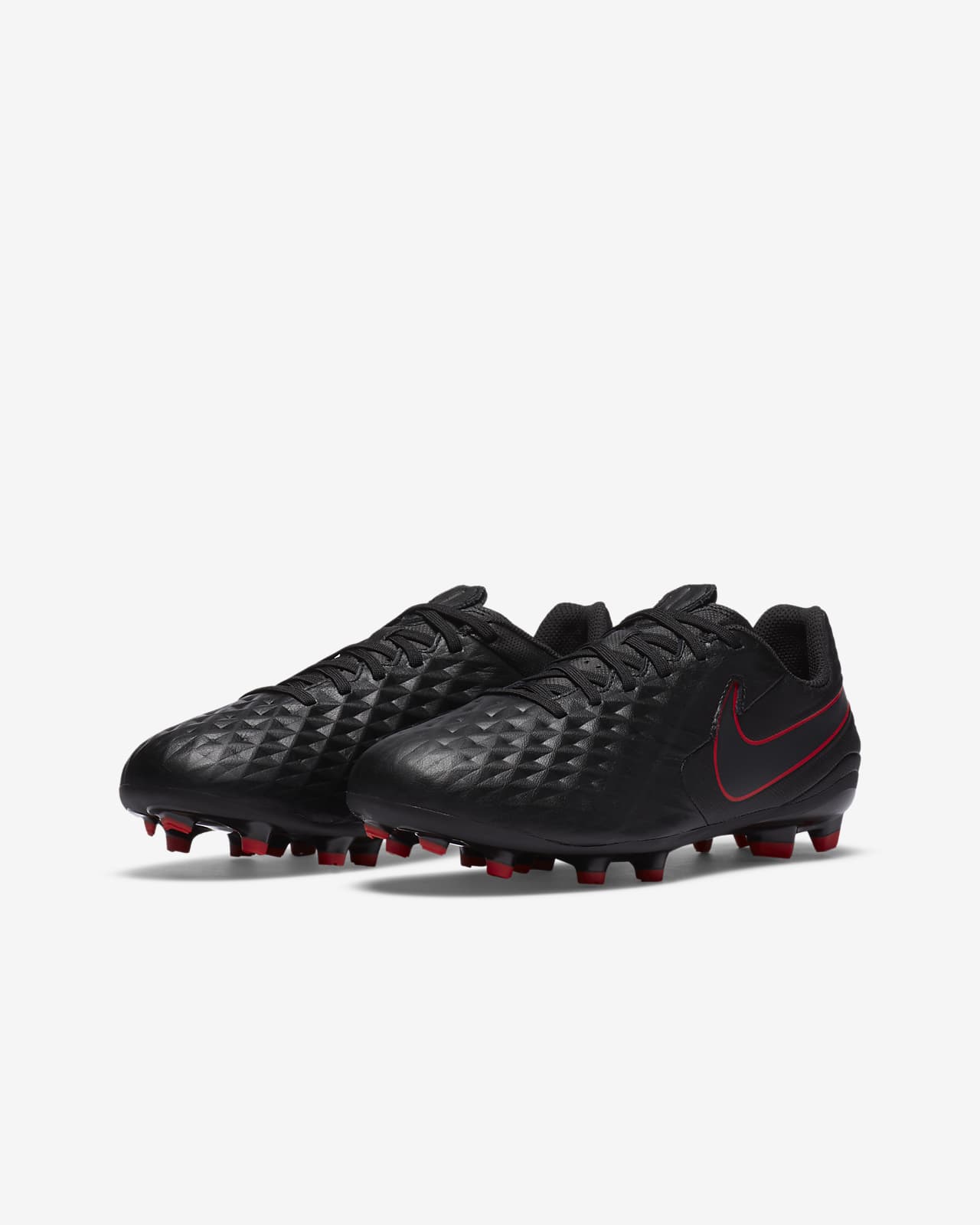 black nike soccer shoes