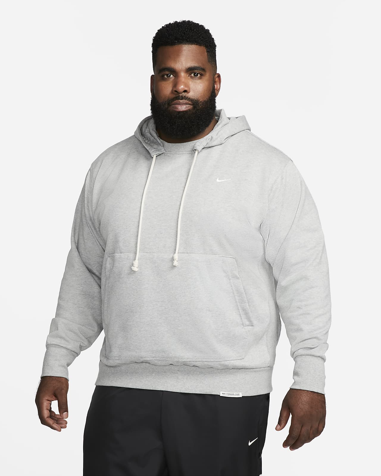 Nike Standard Issue Men's Dri-FIT Pullover Basketball Hoodie. Nike LU