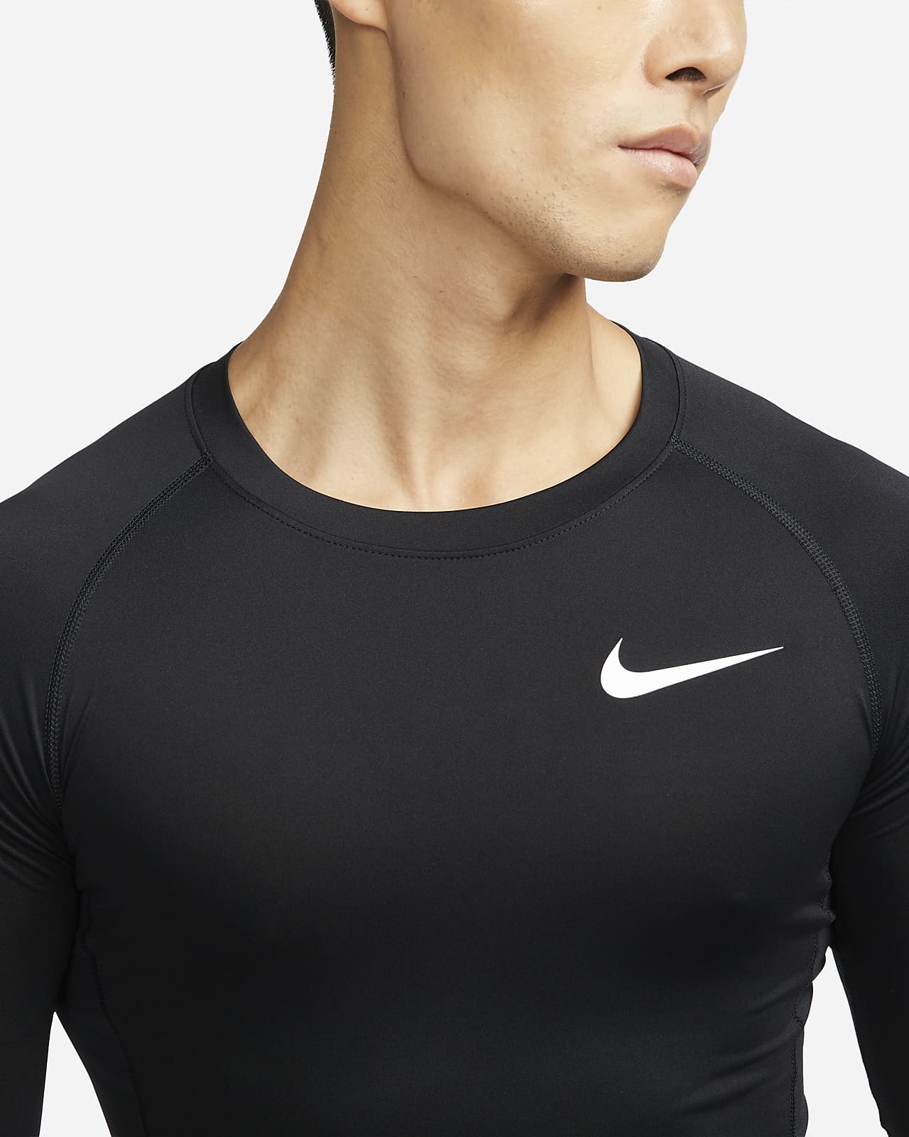 新品 NIKE PRO L ブラック ラッシュガード ロンT - エクササイズ