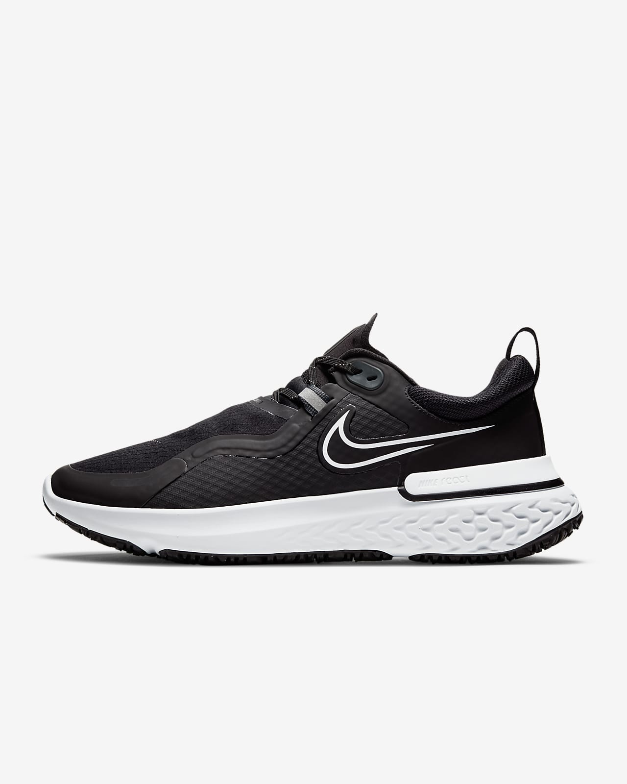 nike react shield black