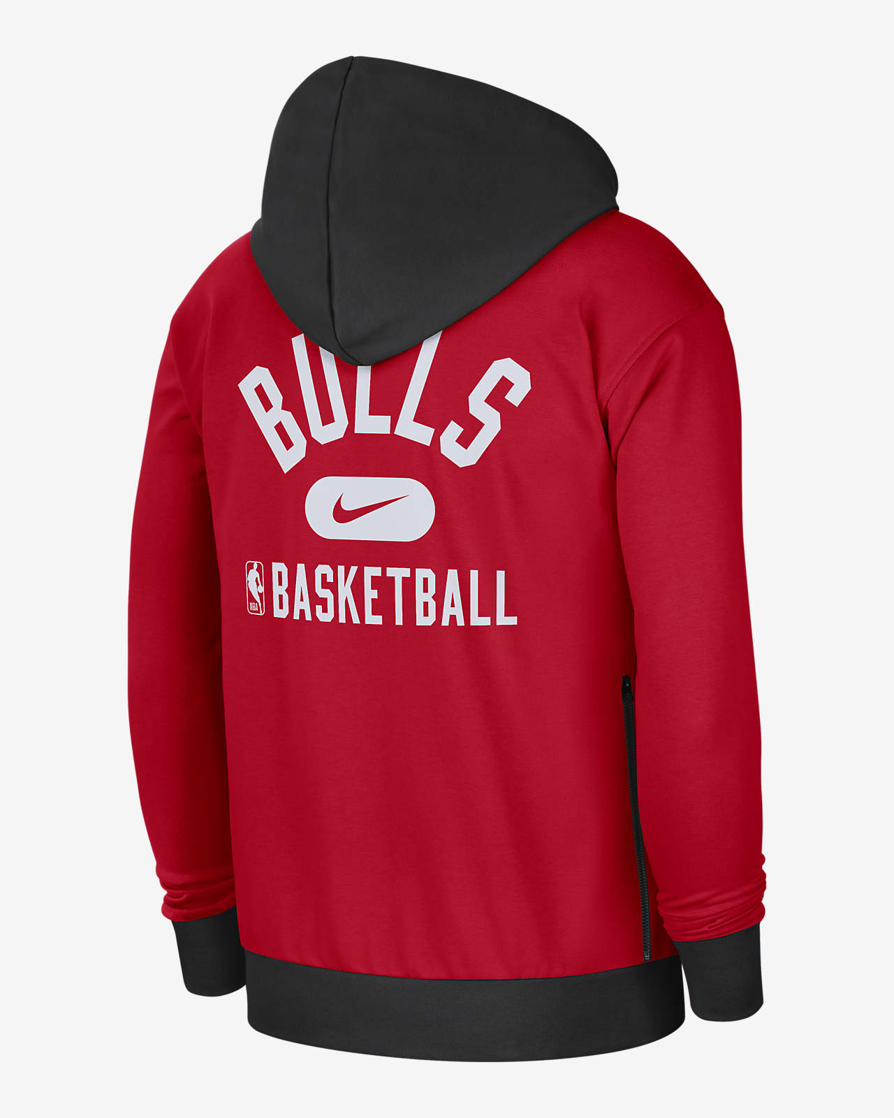 Felpa in fleece con cappuccio e zip a tutta lunghezza Chicago Bulls  Courtside Nike NBA - Uomo. Nike CH