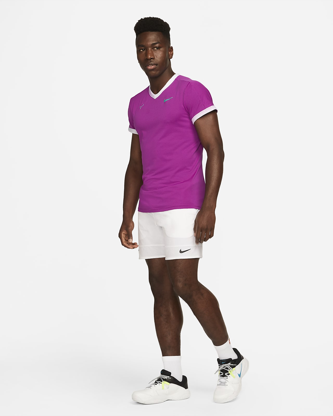 Camiseta de tenis de manga corta para hombre NikeCourt Dri-FIT ADV Rafa.  Nike.com