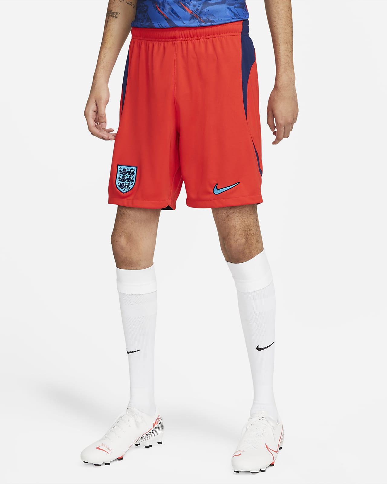 Short de football Nike Dri-FIT Angleterre 2022/23 Stadium Extérieur pour homme