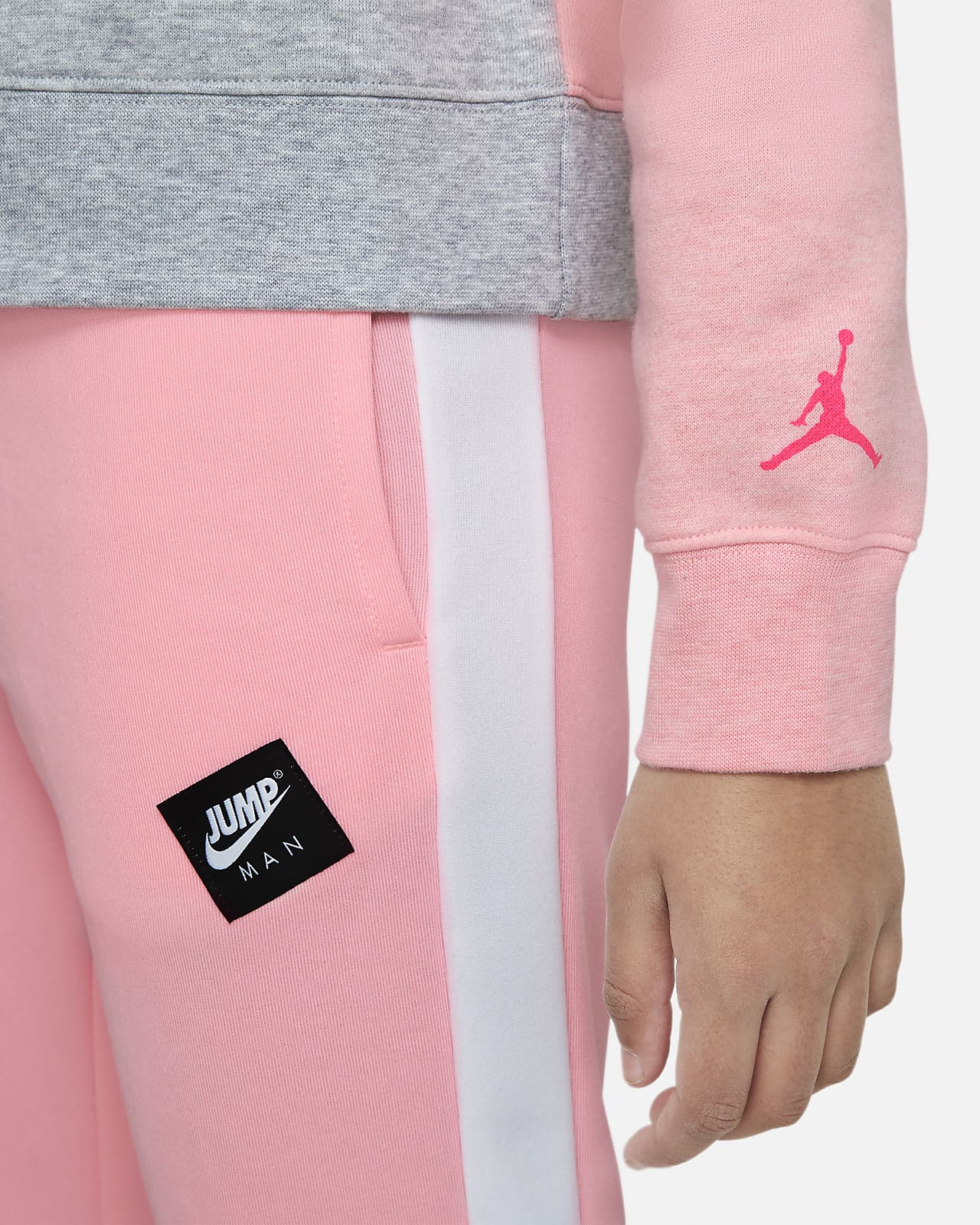 Sweat à capuche Jordan pour Fille plus âgée. Nike LU