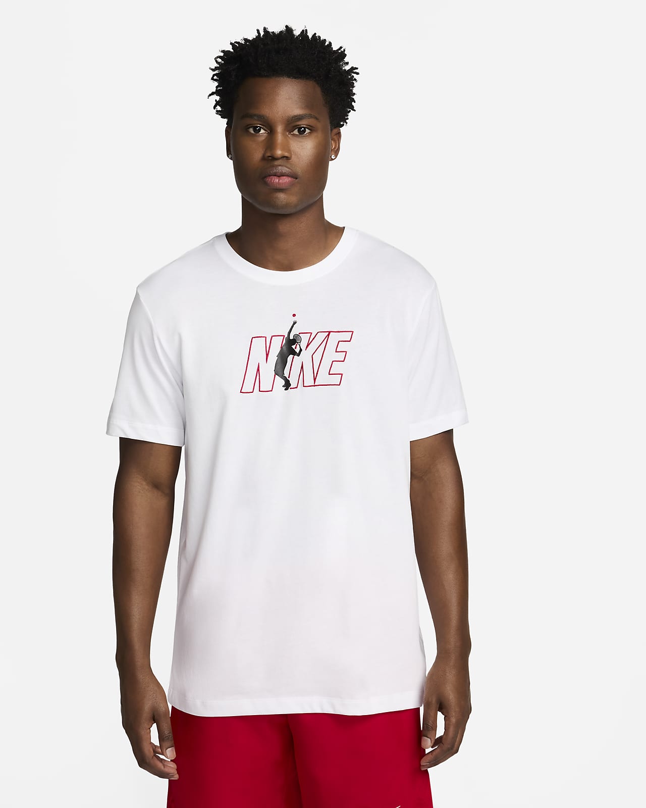 NikeCourt Dri-FIT Erkek Tenis Tişörtü