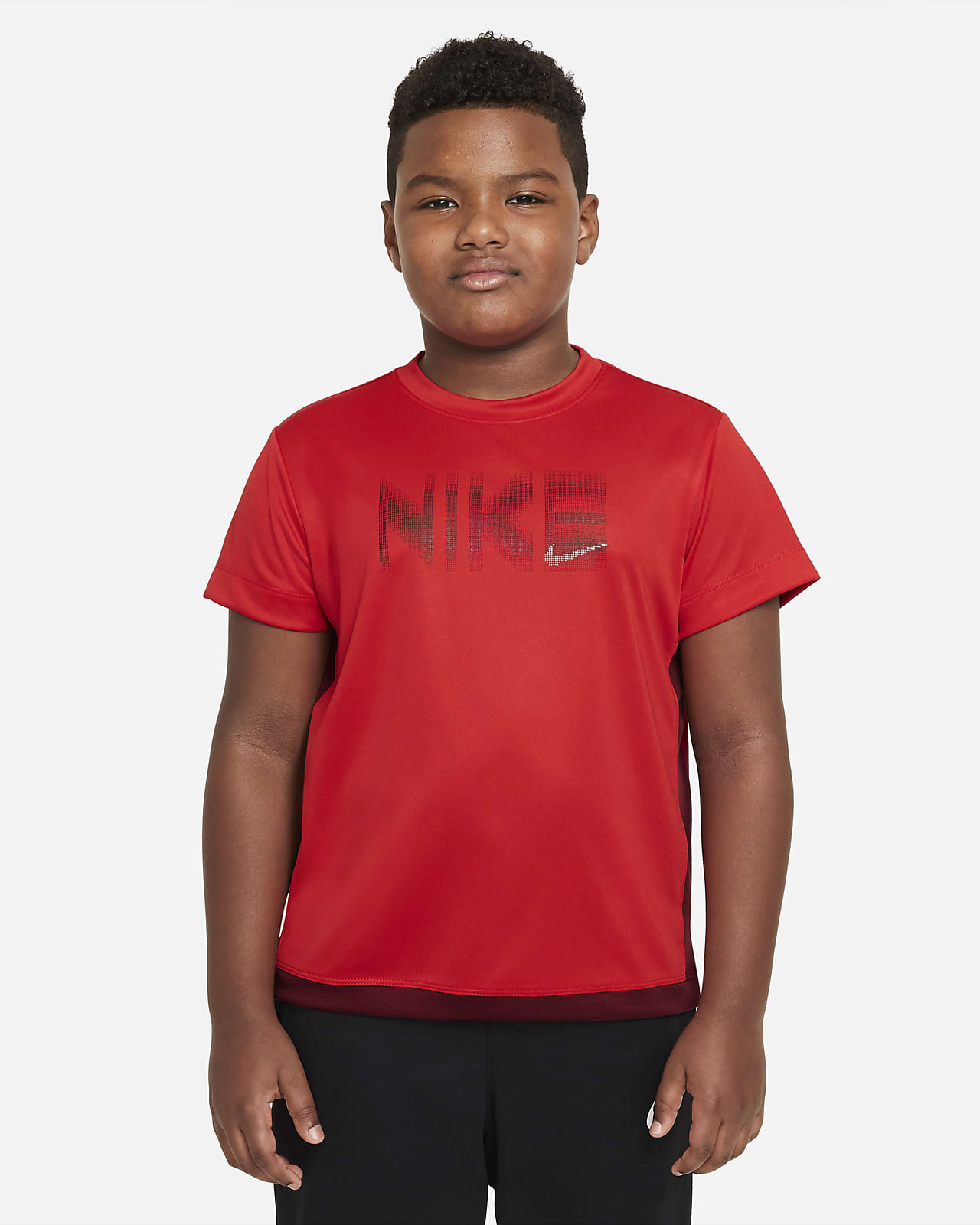 red nike training top
