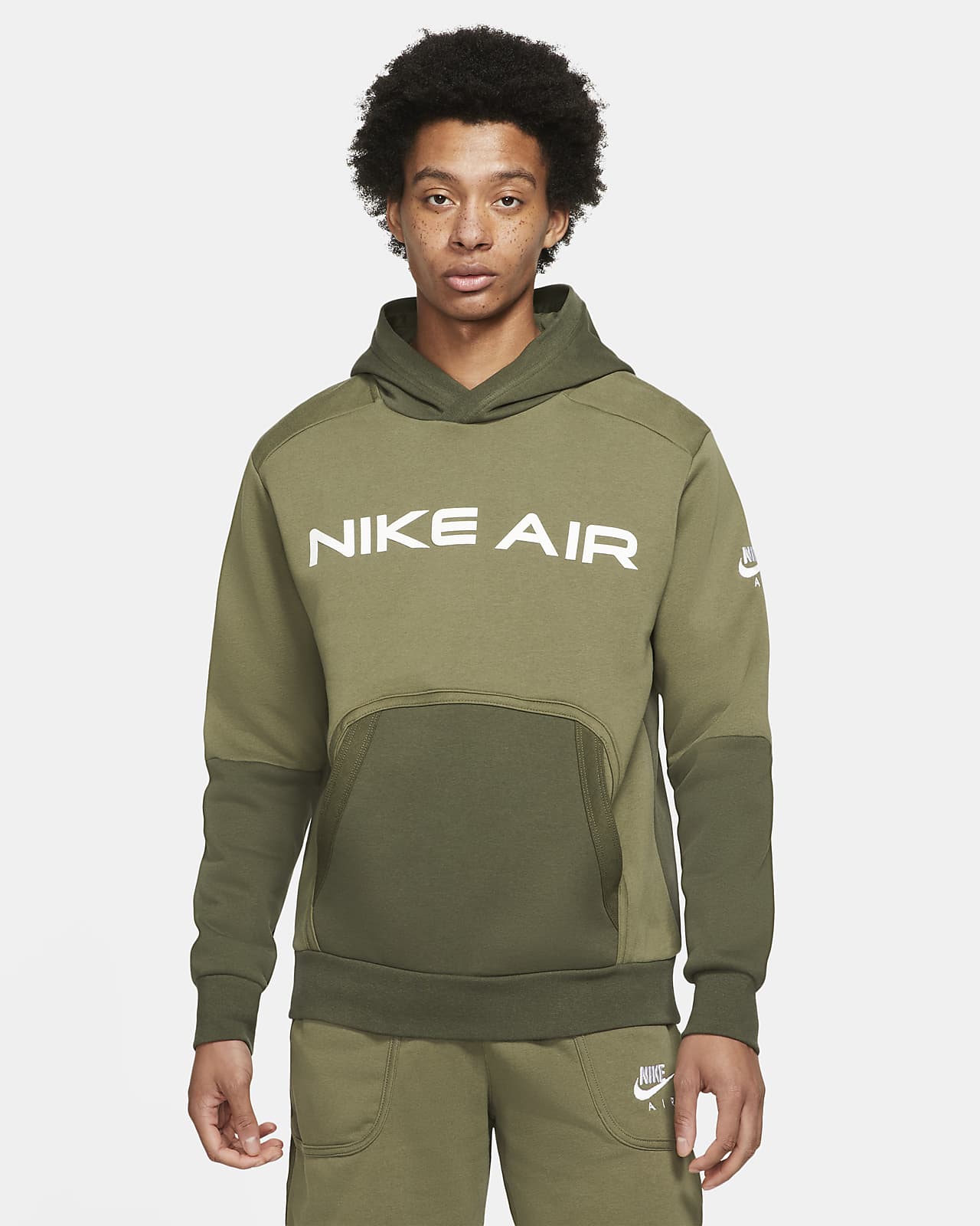 Мужская худи Nike Air Pullover Fleece 