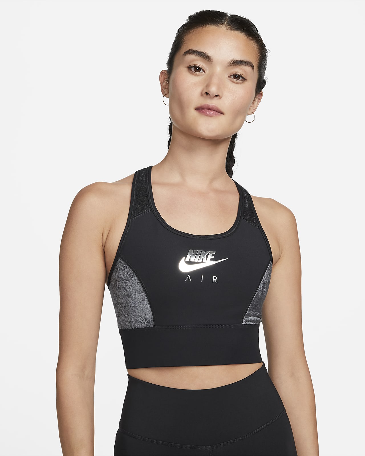 nike swoosh medium support bra