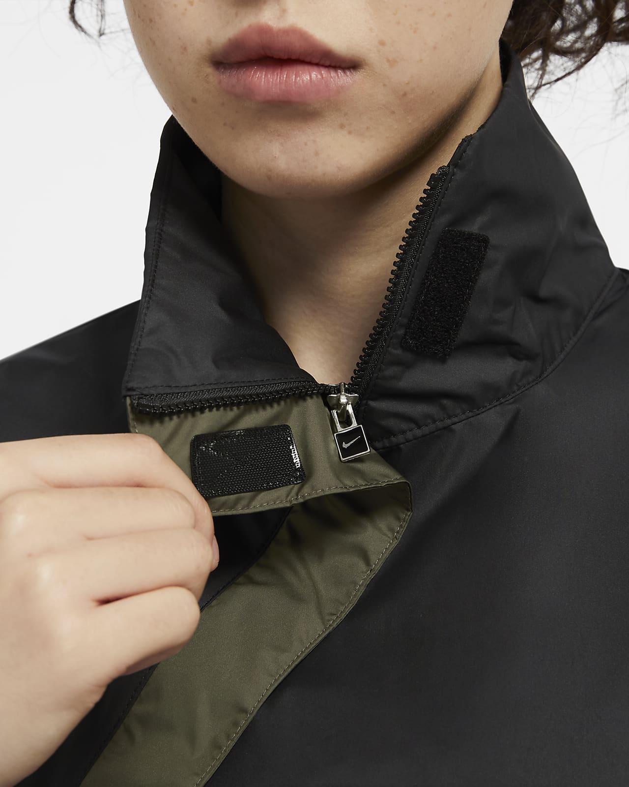 women's nike sportswear icon clash woven anorak wind jacket