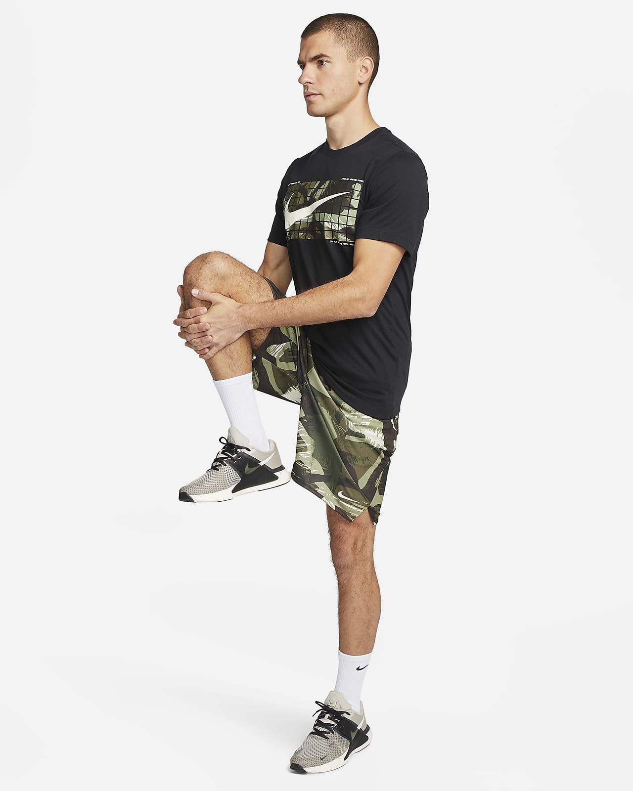 Nike, Shirts, Nike Drifit Basketball Jersey Size Medium Color Black Camo  Nwt