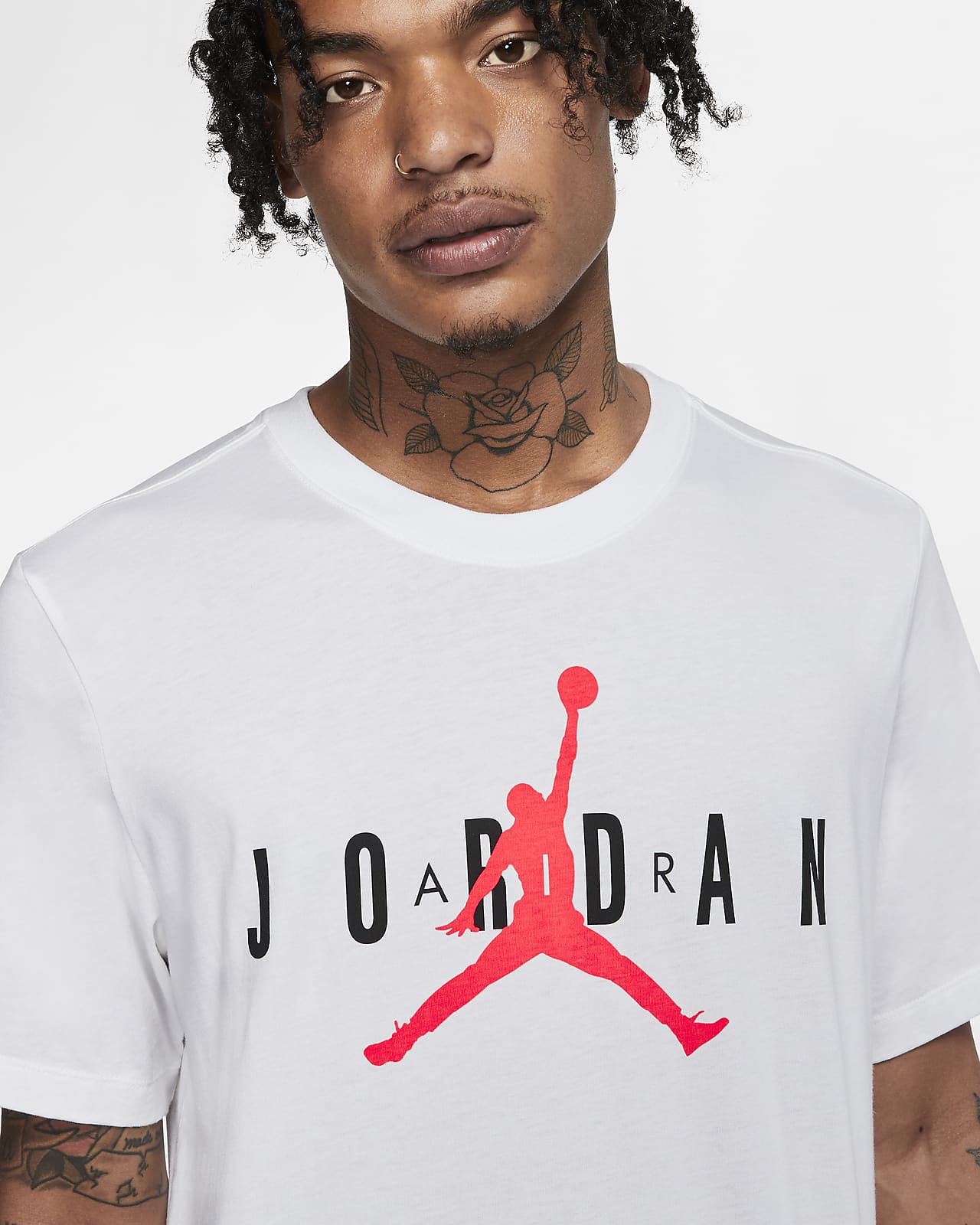 jordan wordmark t shirt